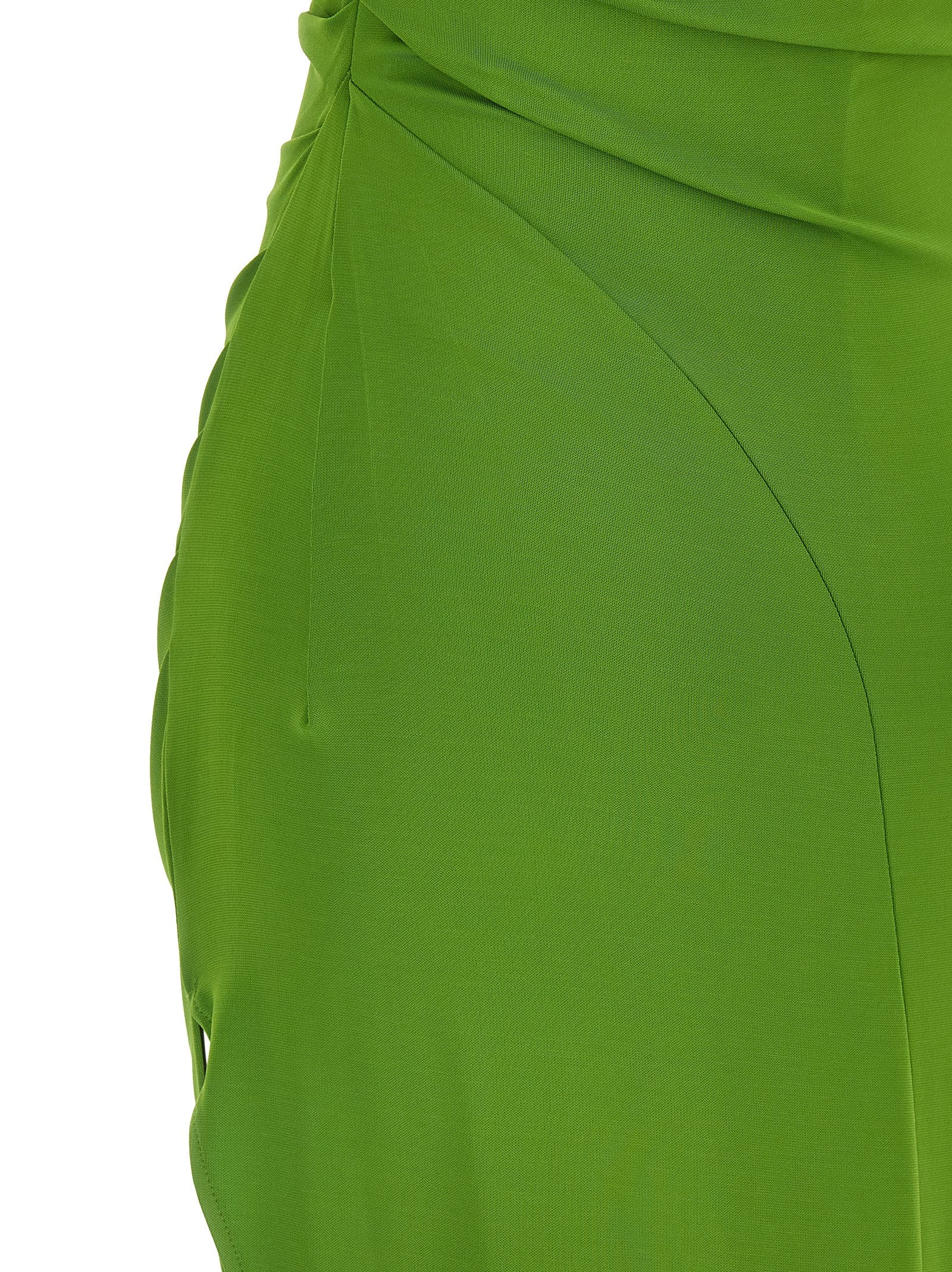 Elisabetta Franchi Bicolor Viscose Long Women's Dress