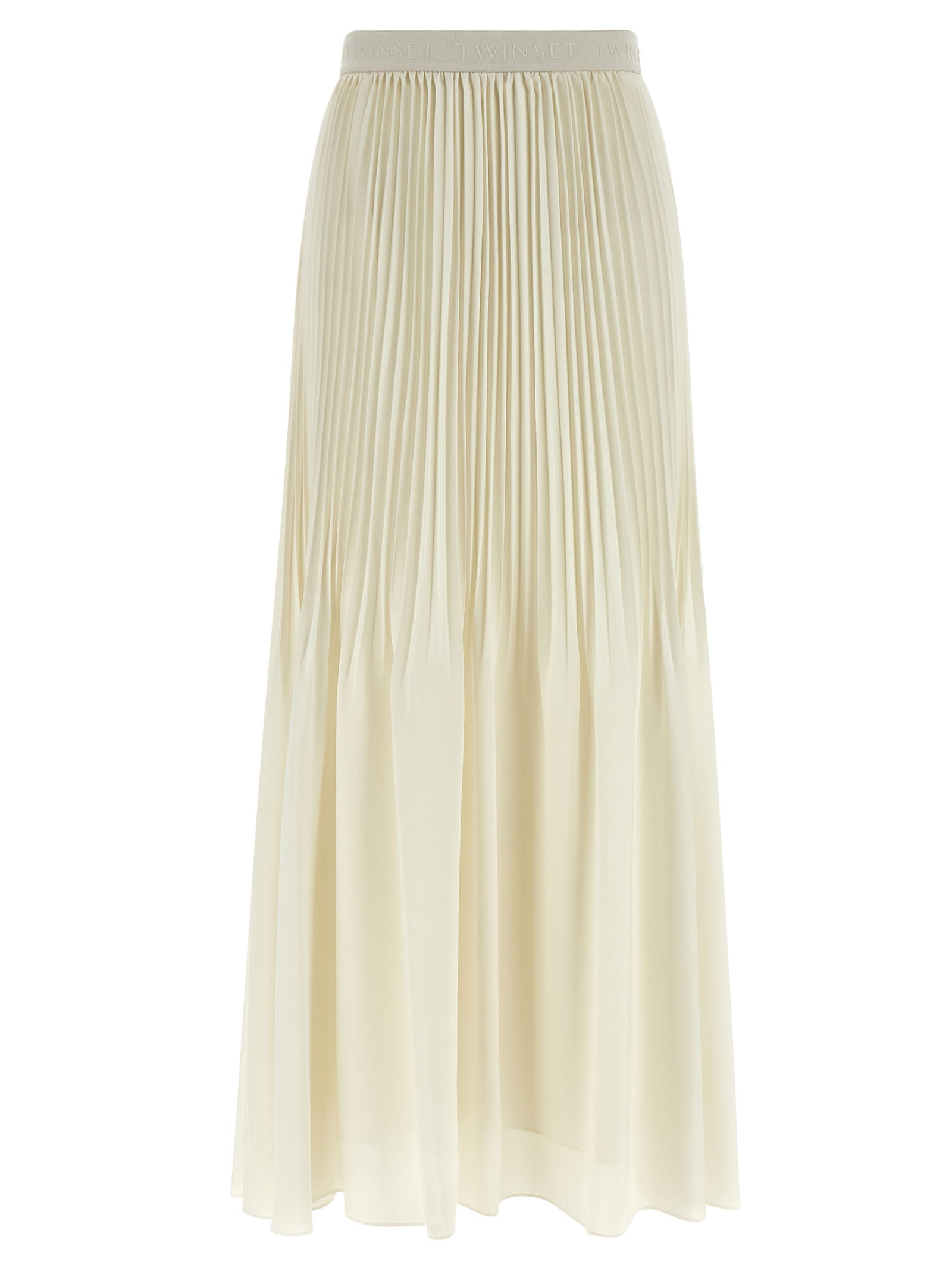 Twinset White Polyester Mini Women's Skirt