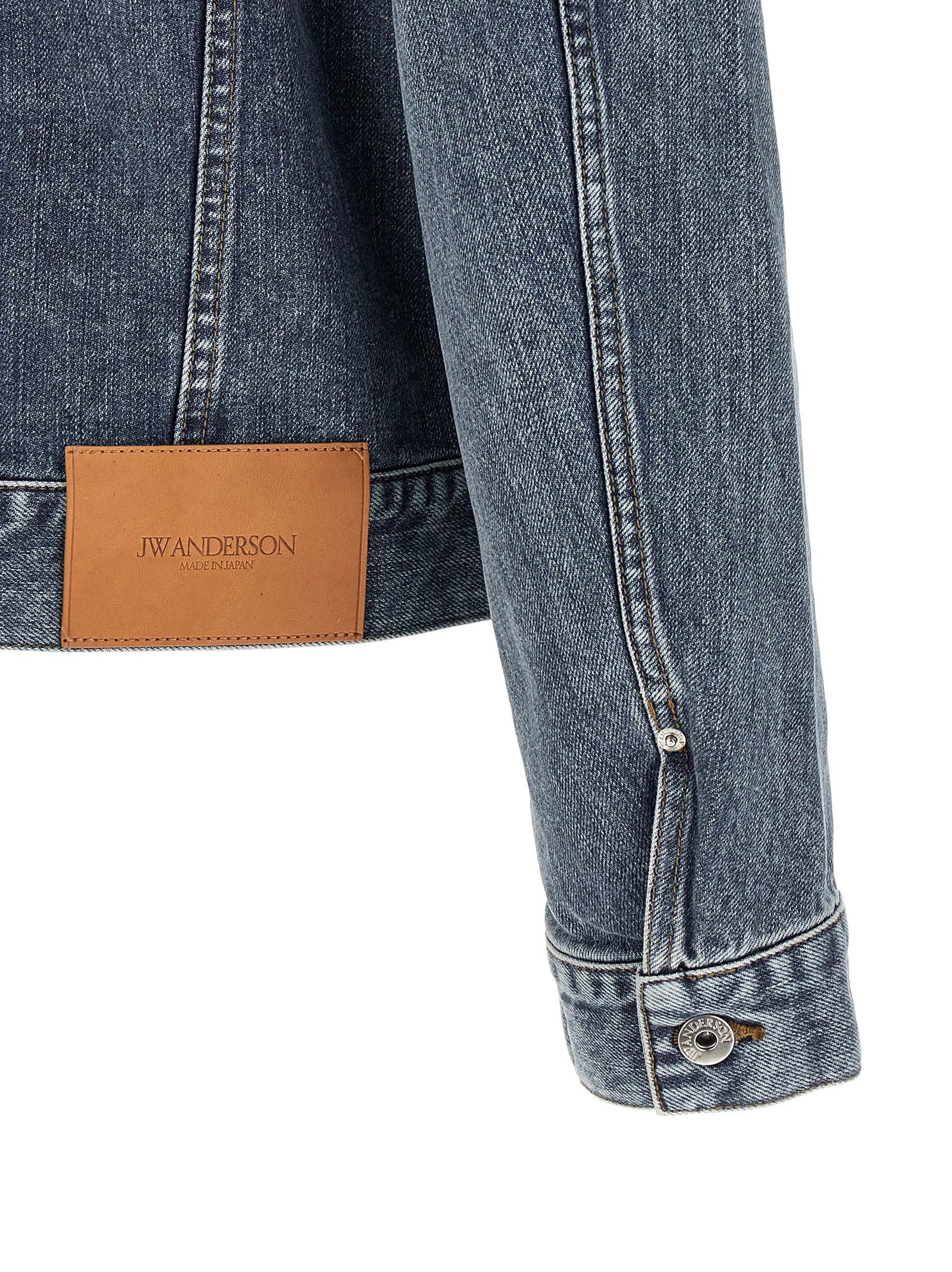 J.W.Anderson Blue Cotton Denim Men's Jacket