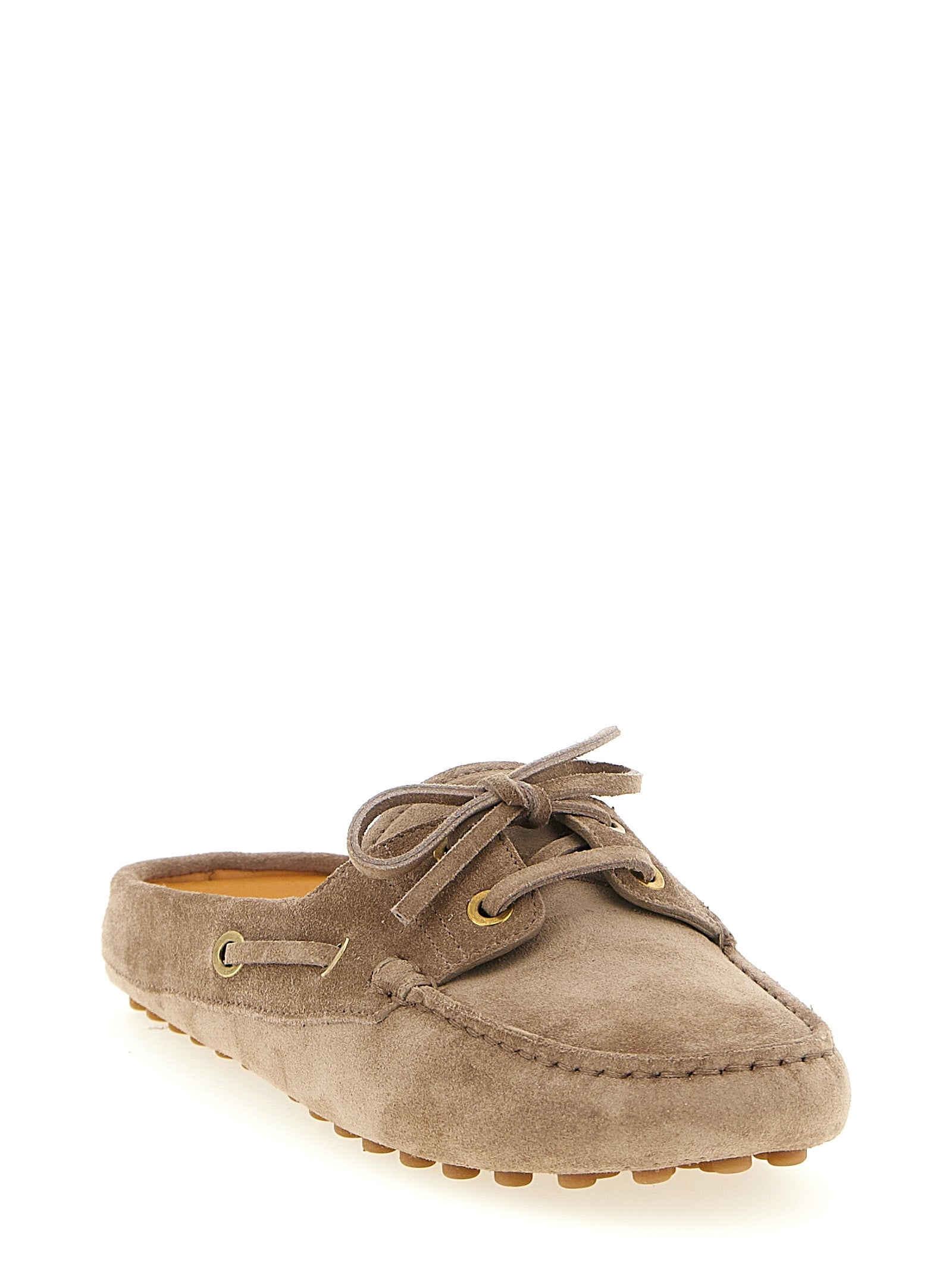 Tod's Beige Calfskin Women's Flats