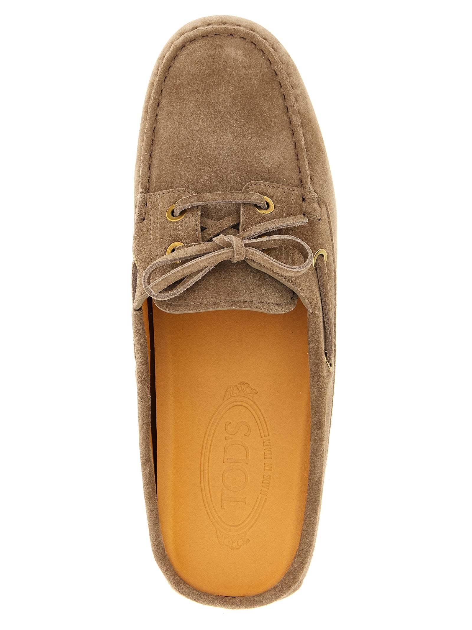 Tod's Beige Calfskin Women's Flats