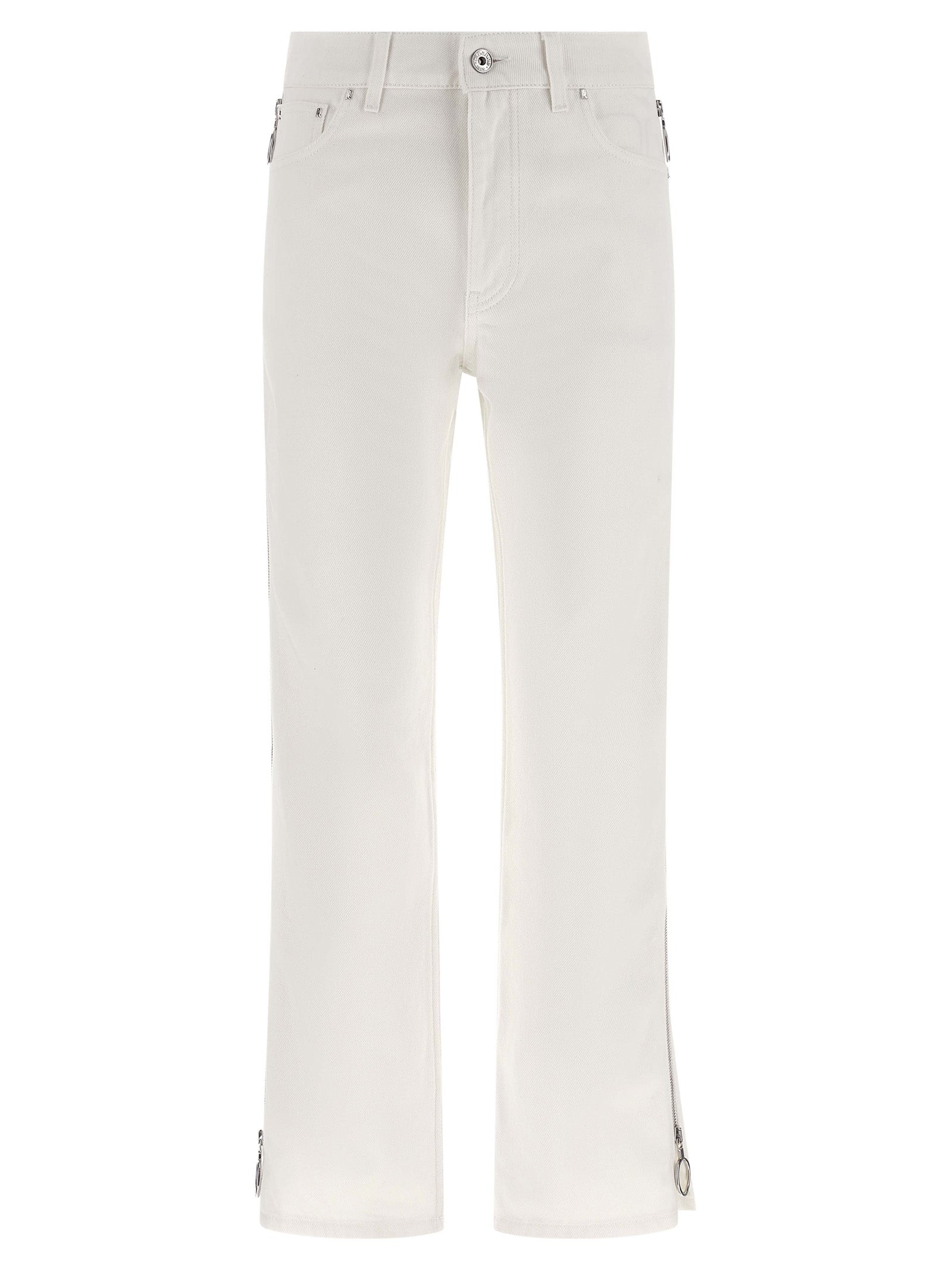 Paco Rabanne White Cotton Jeans Women's Denim