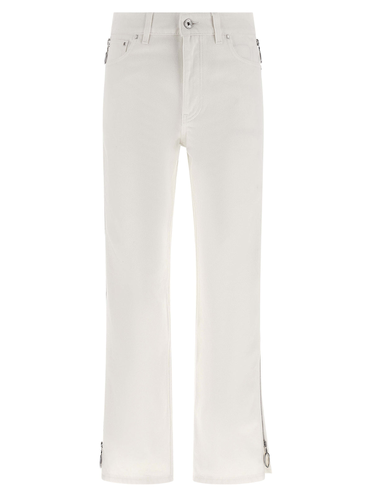Paco Rabanne White Cotton Jeans Women's Denim
