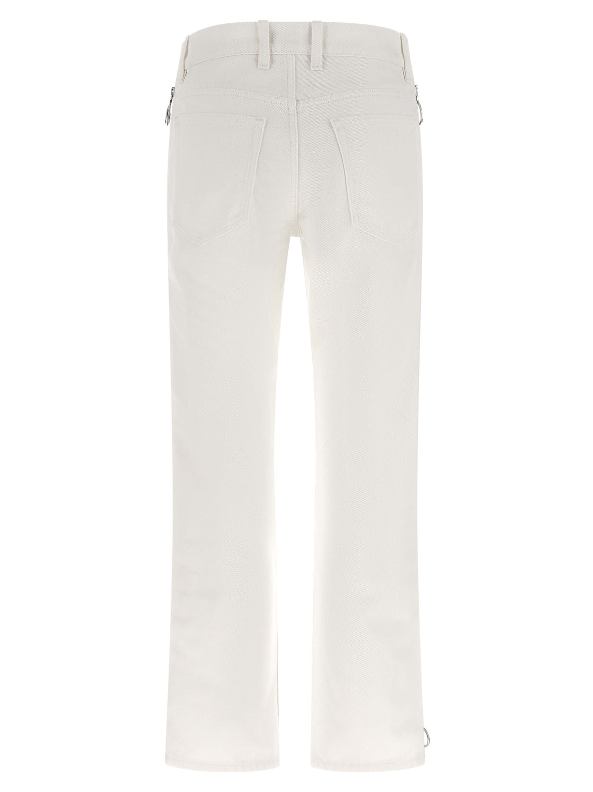 Paco Rabanne White Cotton Jeans Women's Denim