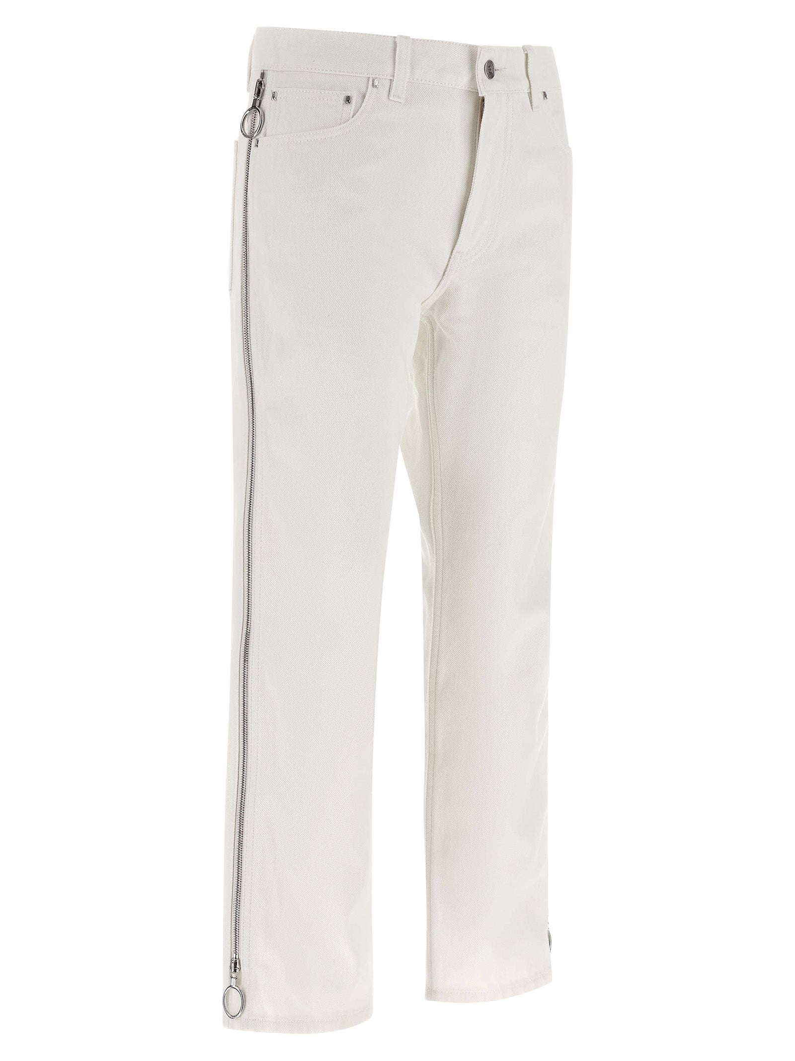 Paco Rabanne White Cotton Jeans Women's Denim