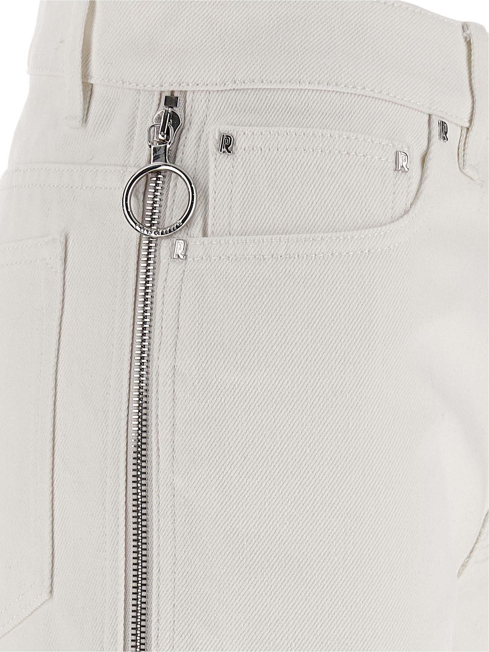 Paco Rabanne White Cotton Jeans Women's Denim