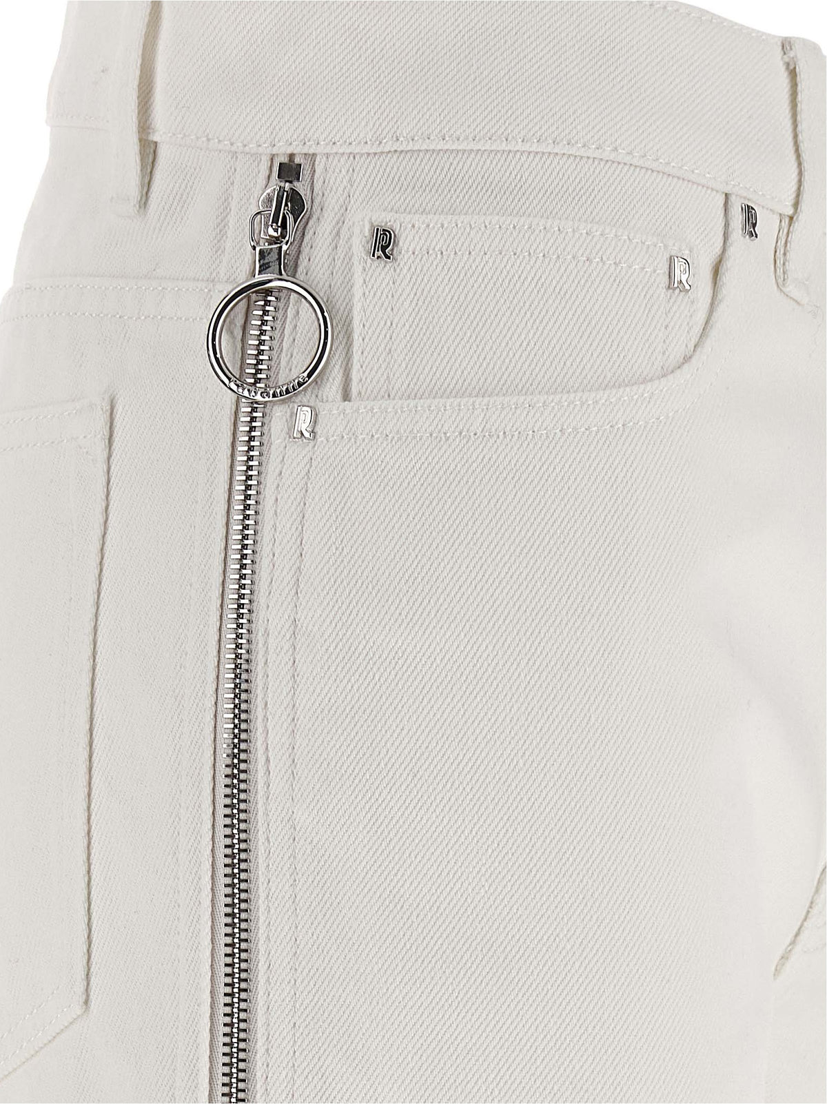 Paco Rabanne White Cotton Jeans Women's Denim