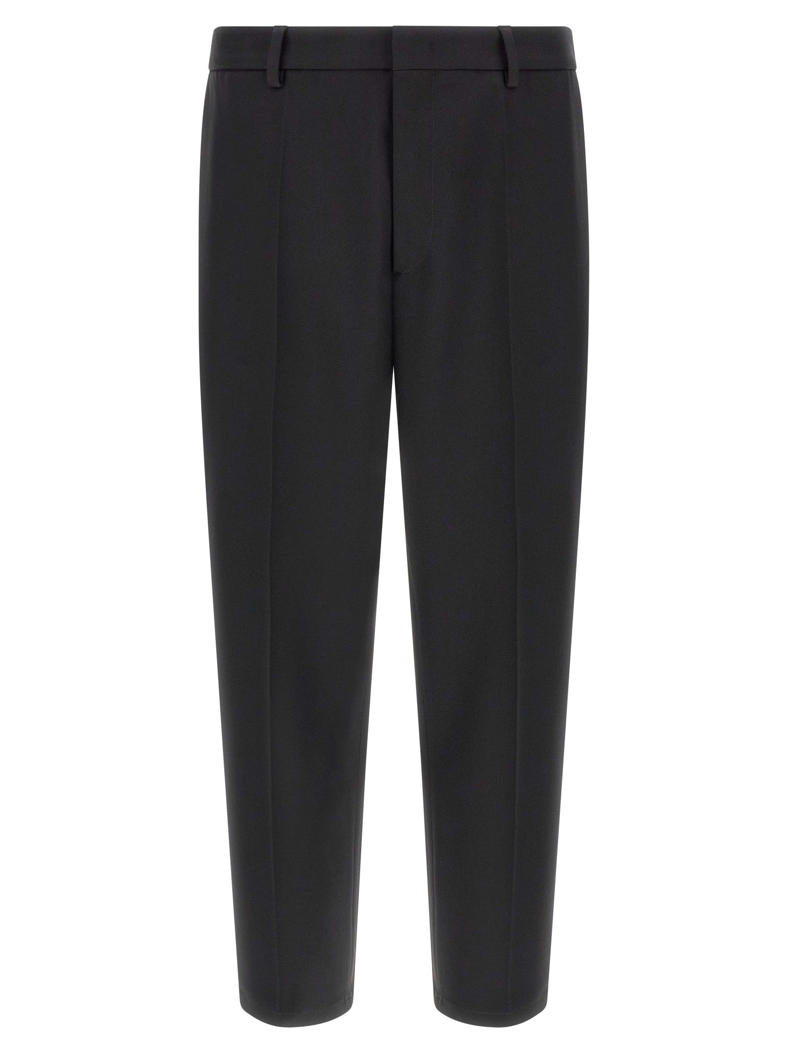 Jil Sander Black Polyester Dress Men's Pants