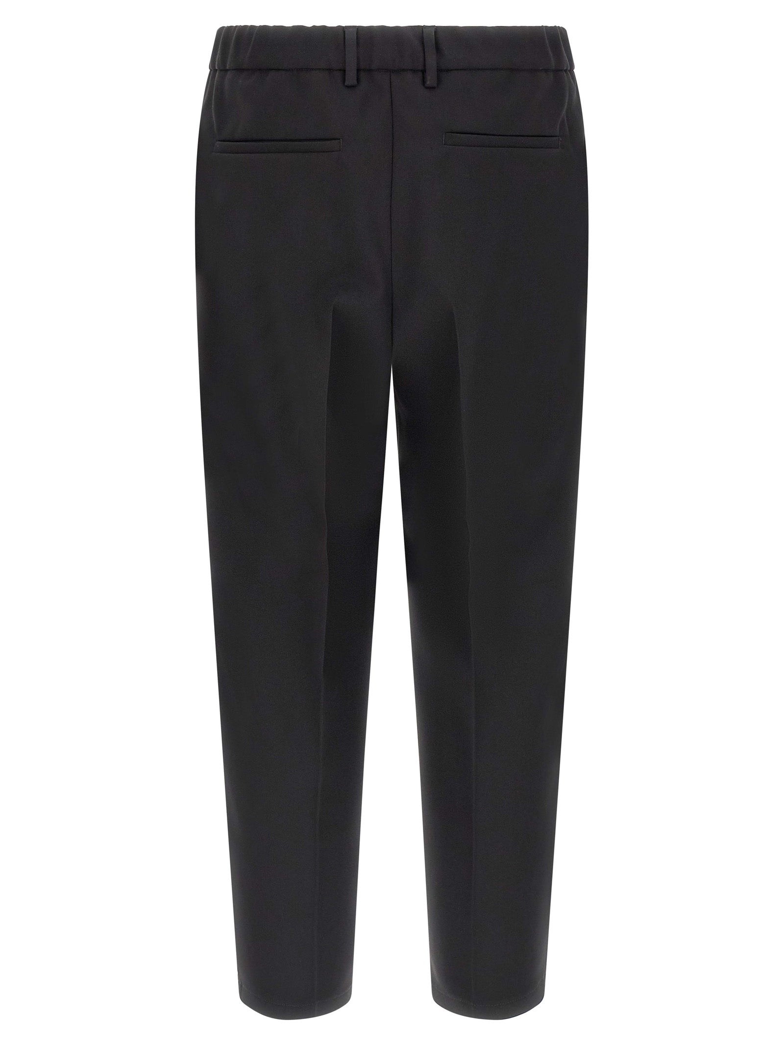 Jil Sander Black Polyester Dress Men's Pants