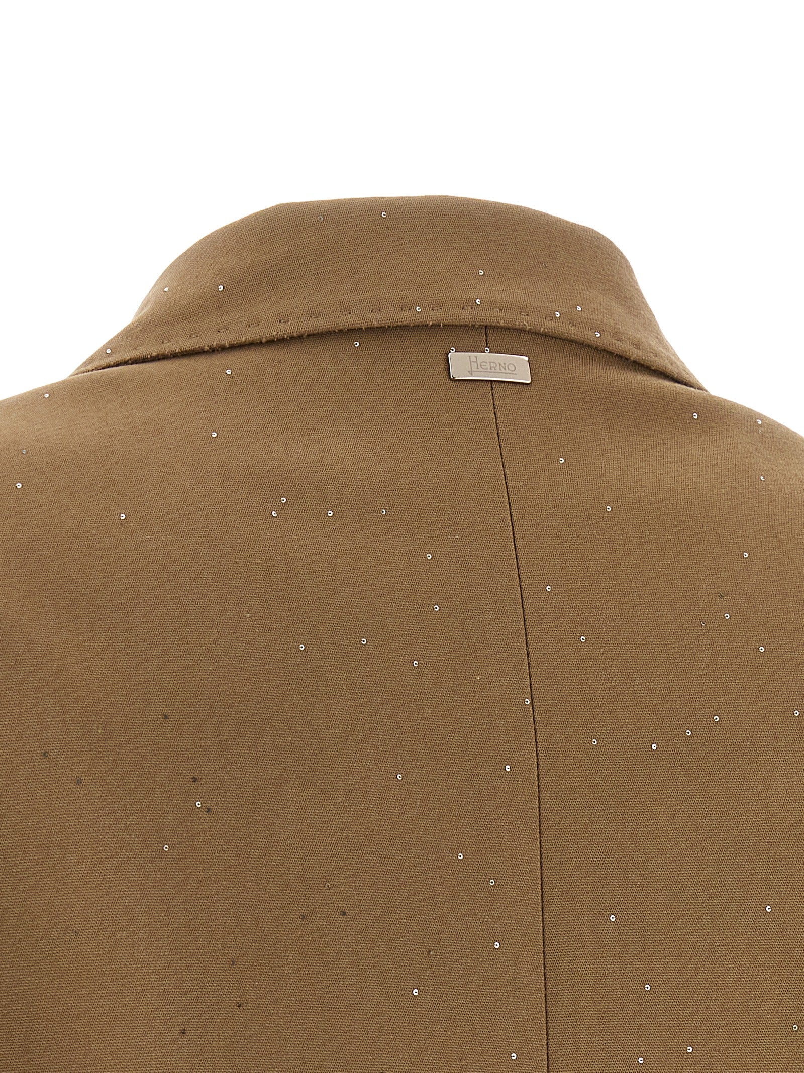 Herno Beige Viscose Women's Blazer