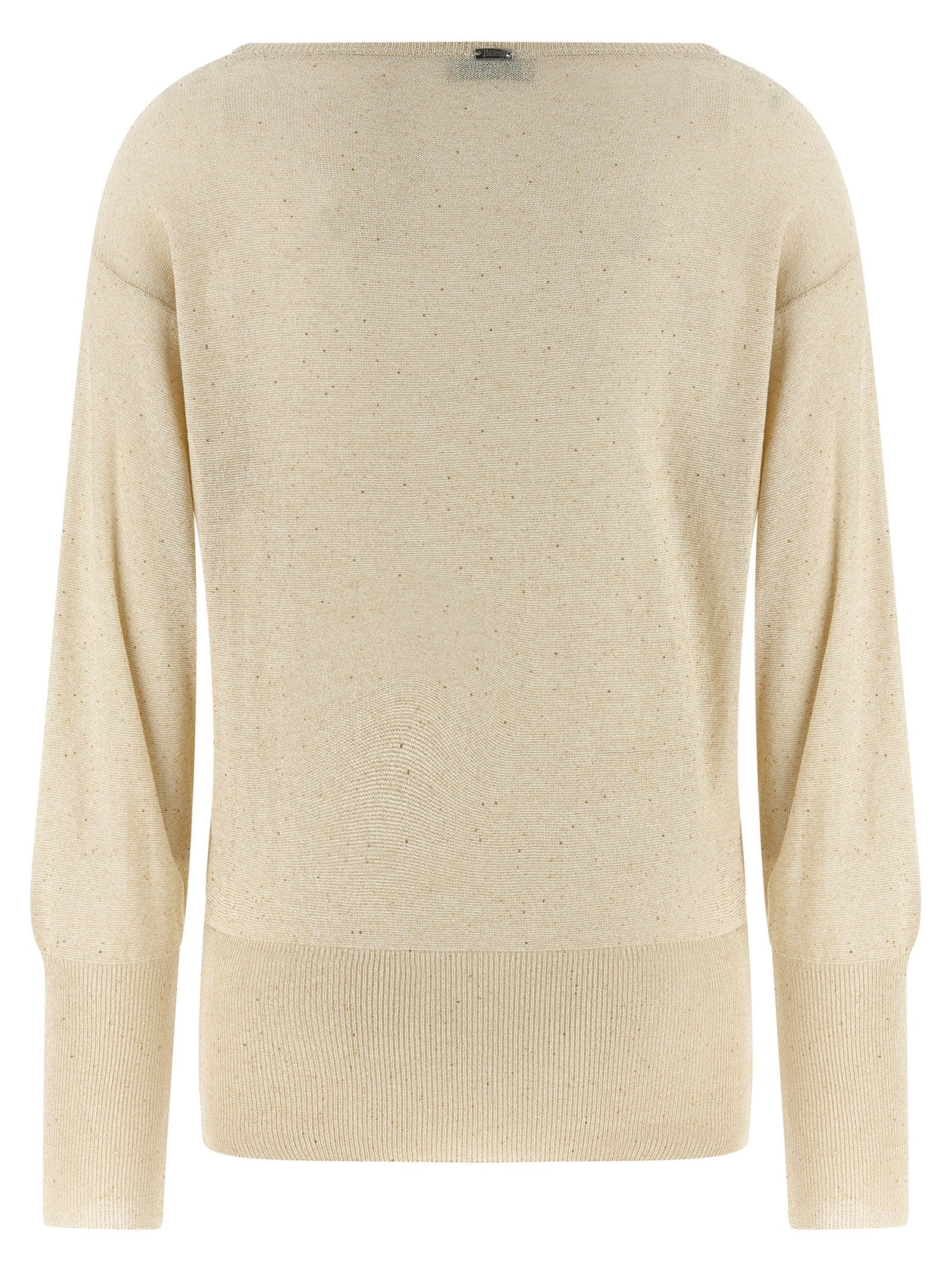 Herno Beige Viscose Women's Cardigan