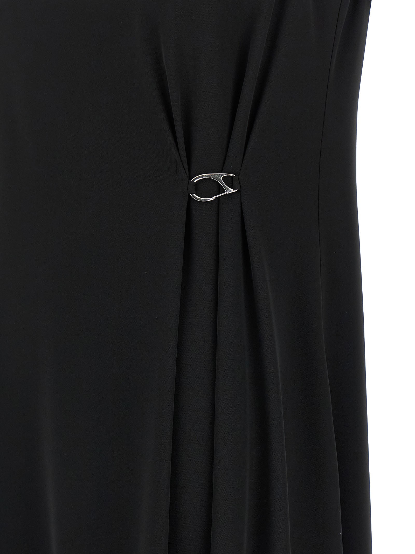 Herno Black Polyester Long Women's Dress