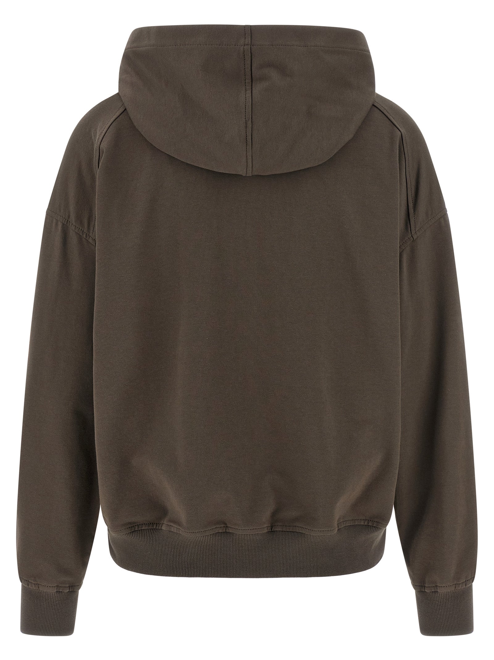 Brunello Cucinelli Brown Cotton Women's Hoodie