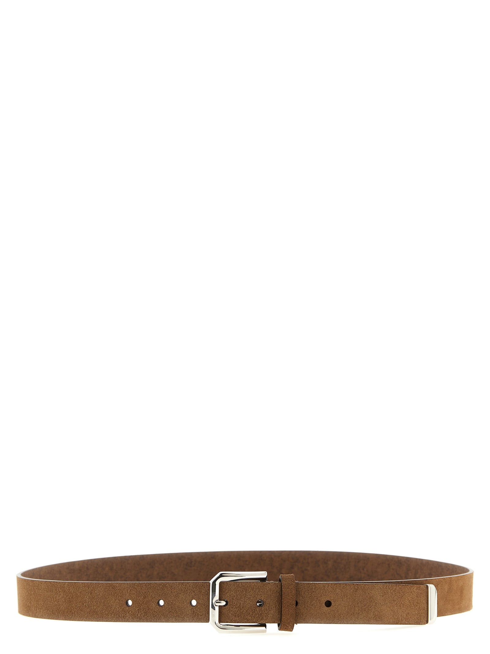 Brunello Cucinelli Brown Bull Skin Regular Men's Belt