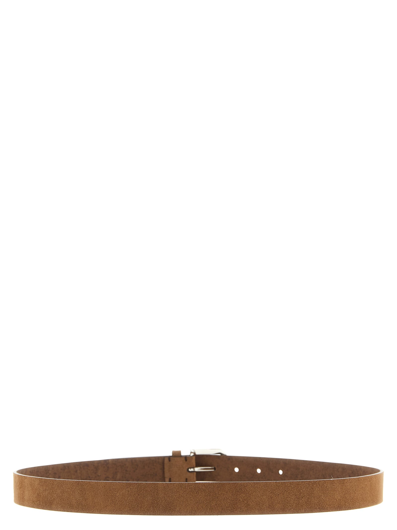 Brunello Cucinelli Brown Bull Skin Regular Men's Belt