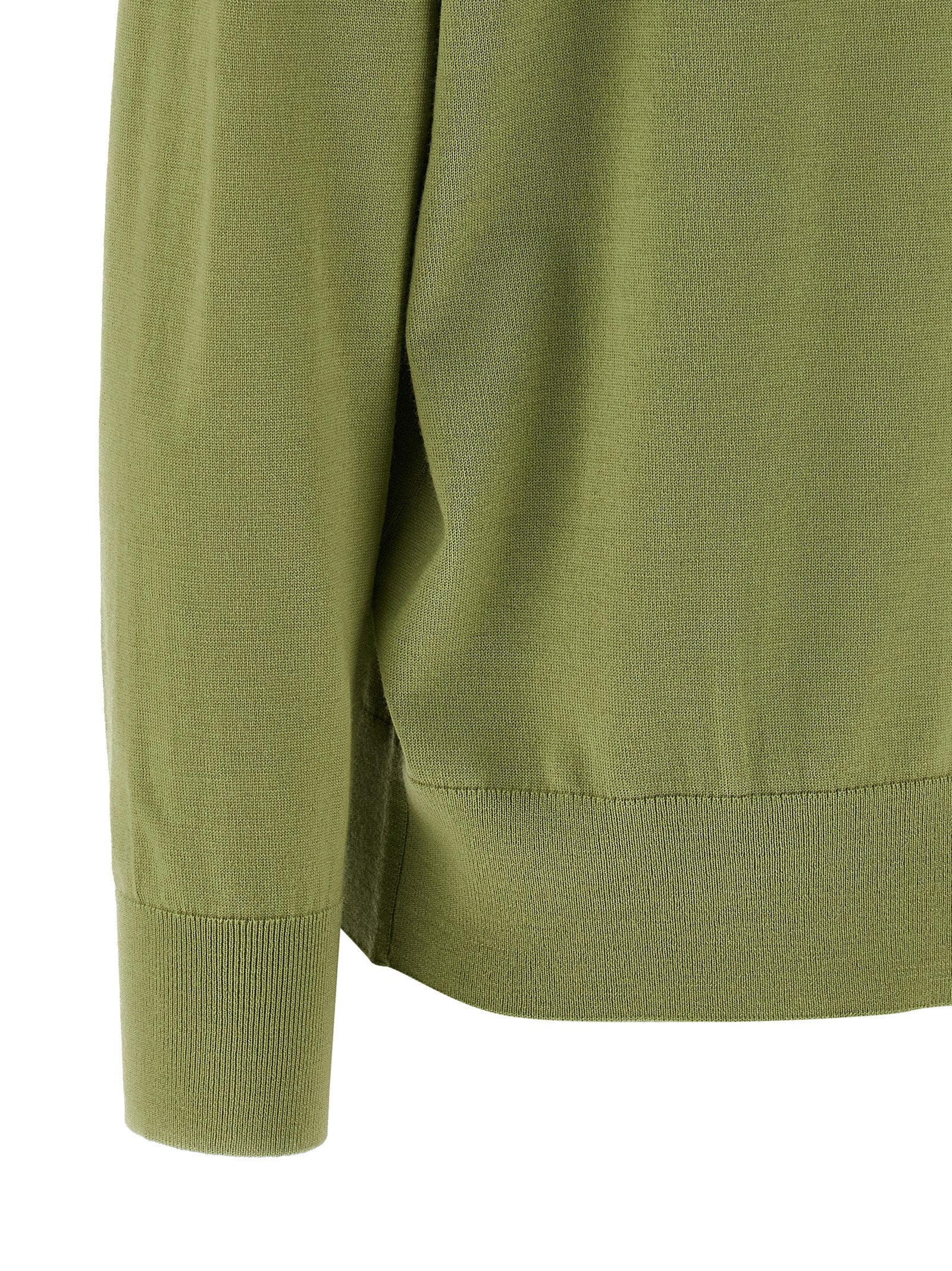 Dries Van Noten Bicolor Merino Wool Women's Cardigan