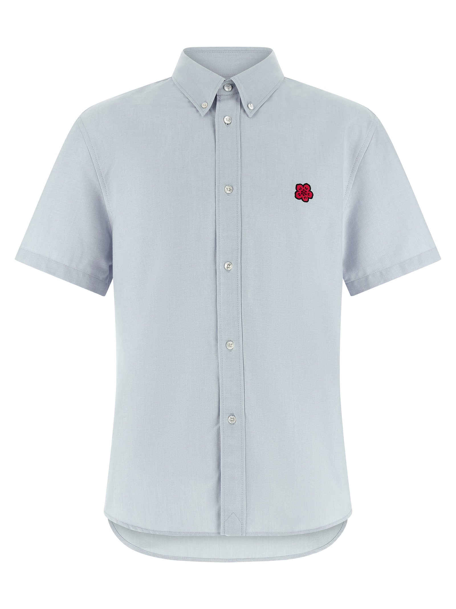 Kenzo Blue Cotton Men's Blouse