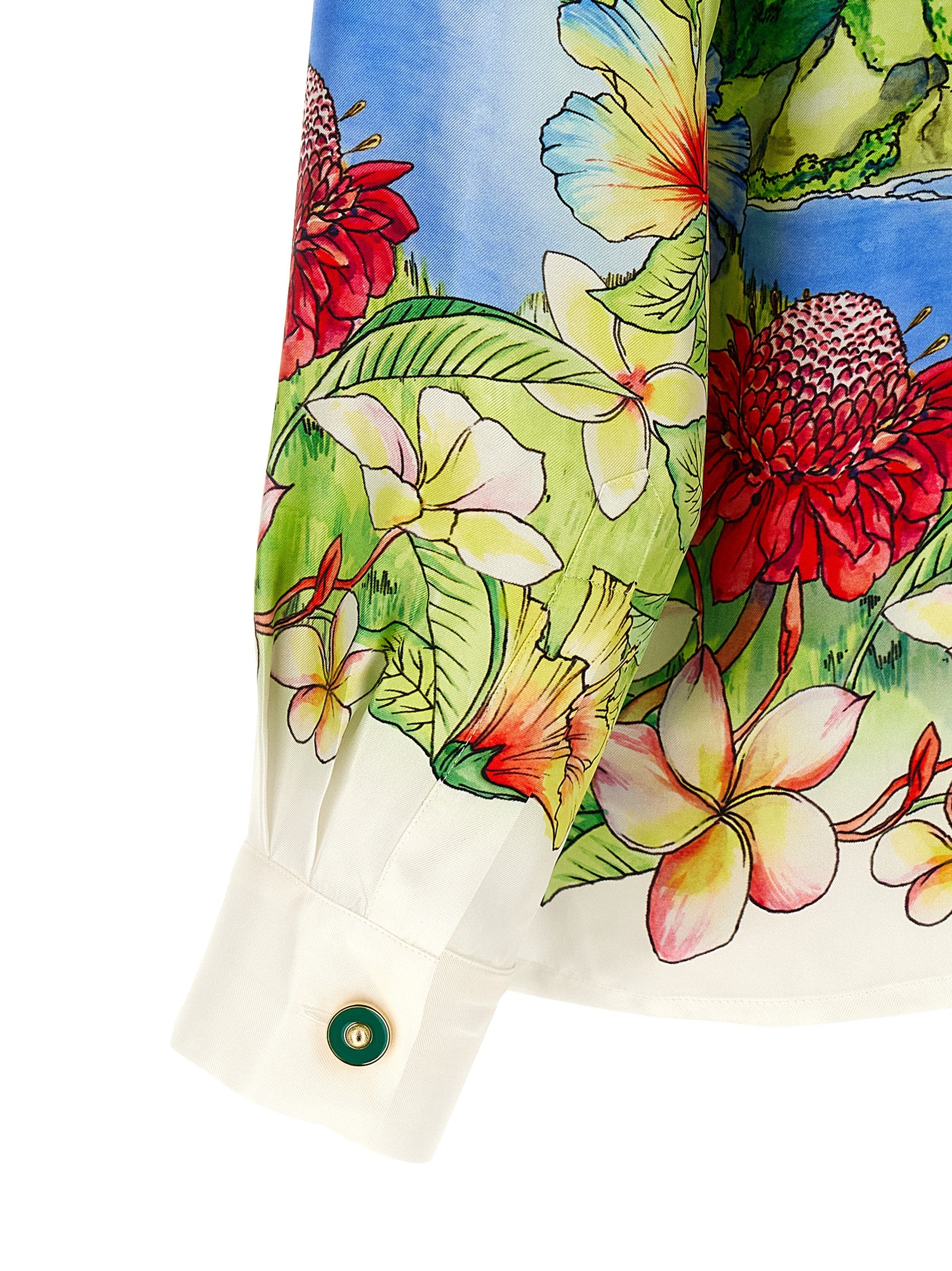 Casablanca Multicolor Silk Men's Blouse