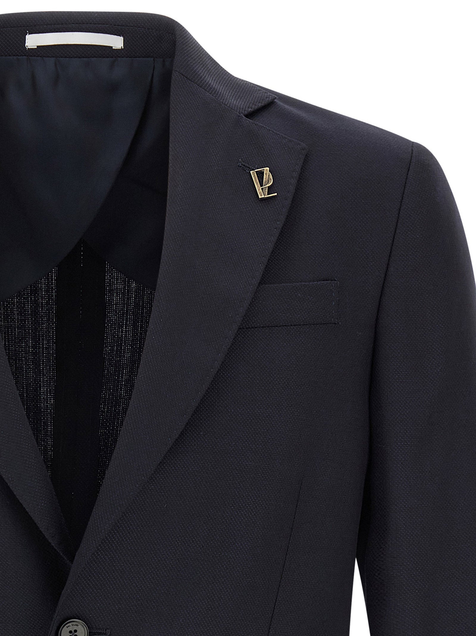Pal Zileri Blue Wool Men's Blazer