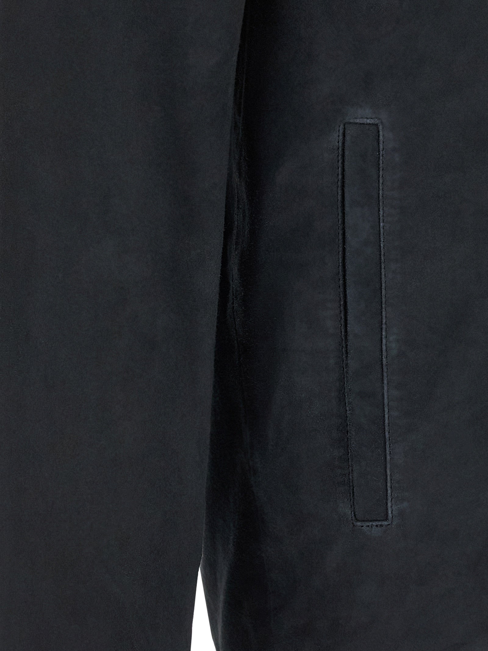 Pal Zileri Blue Leather Leather Men's Jacket