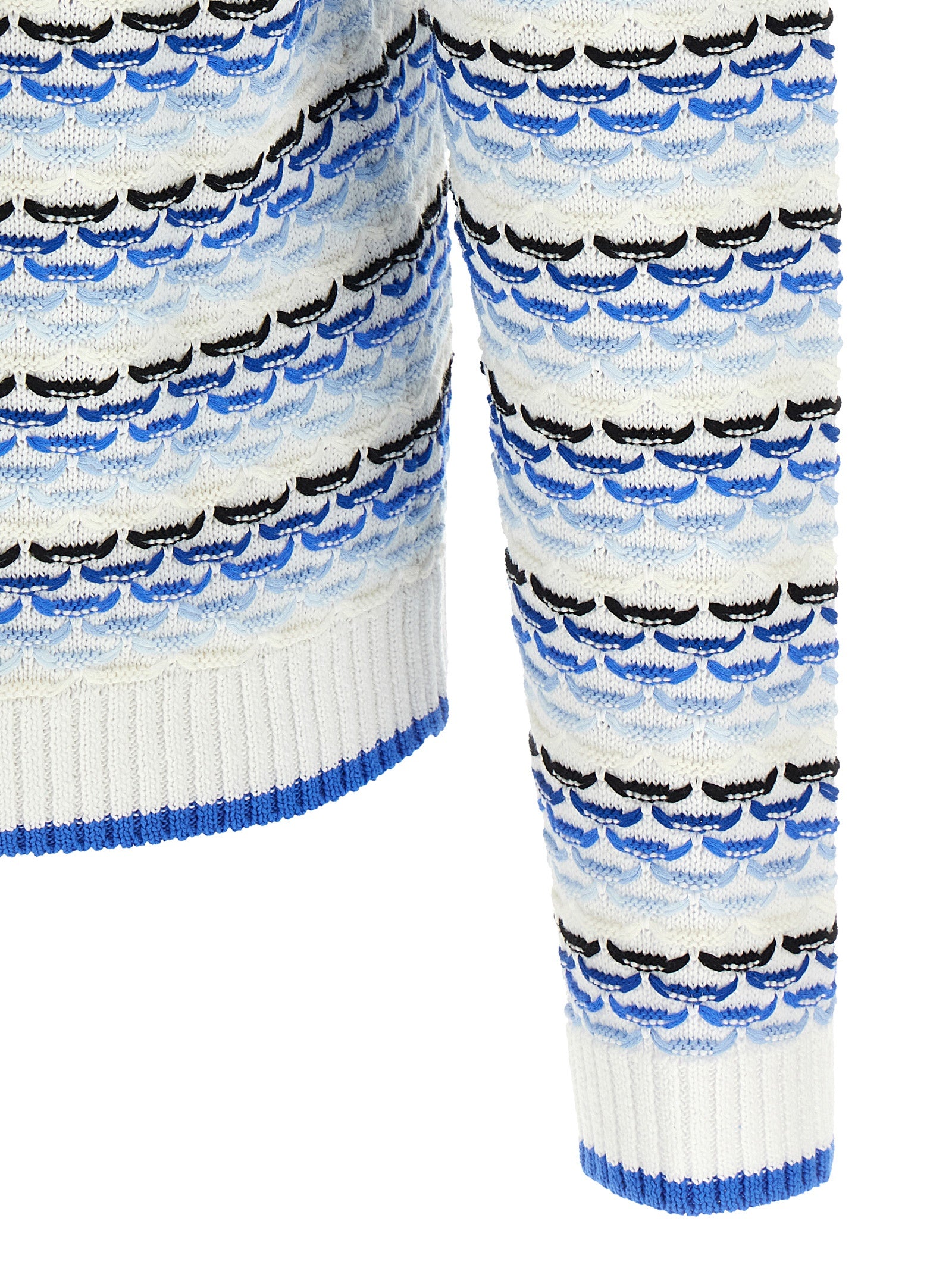 Casablanca Blue Cotton Polo Men's Shirt
