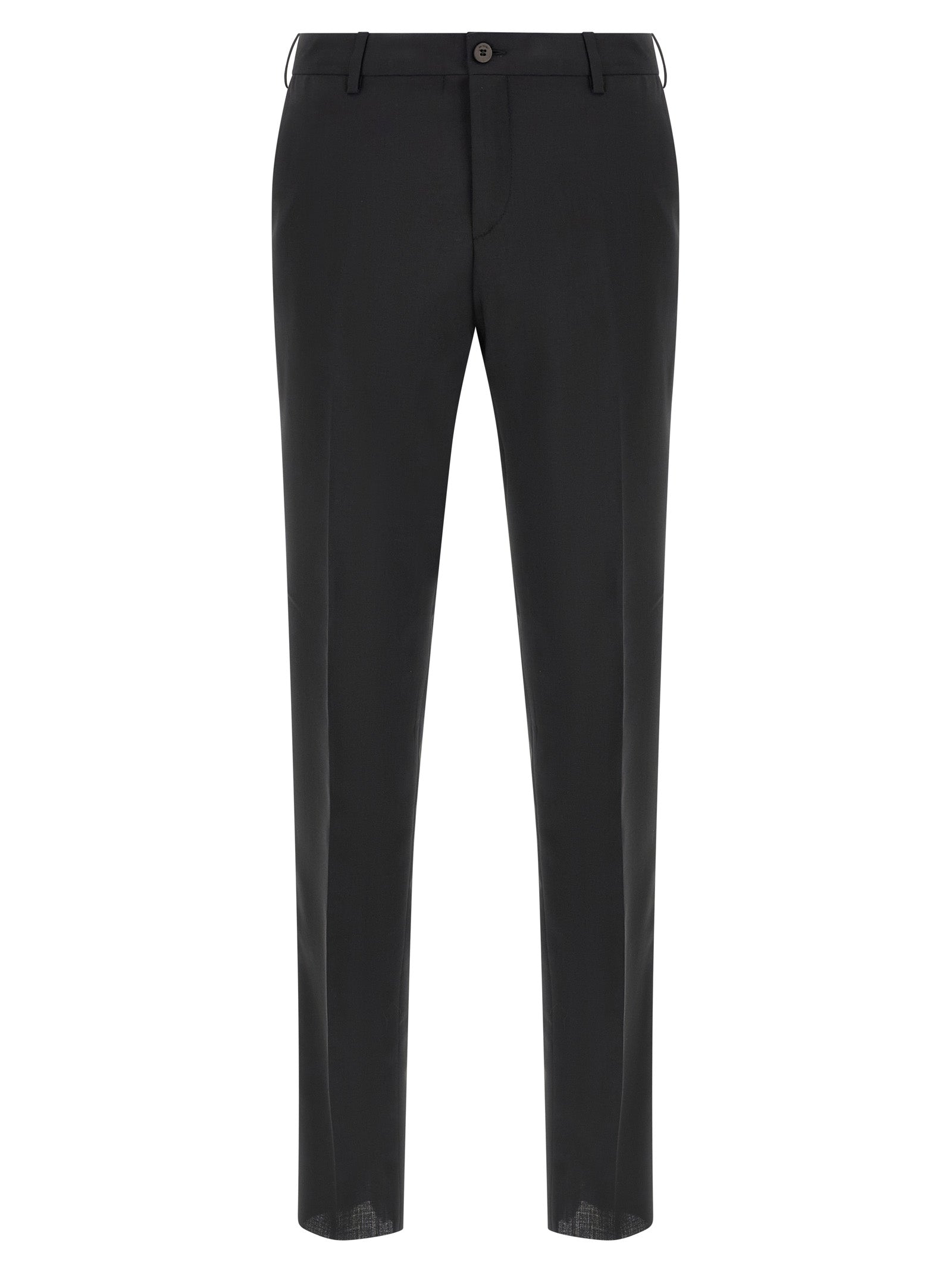 Pal Zileri Black Wool Two-Piece Men's Suit
