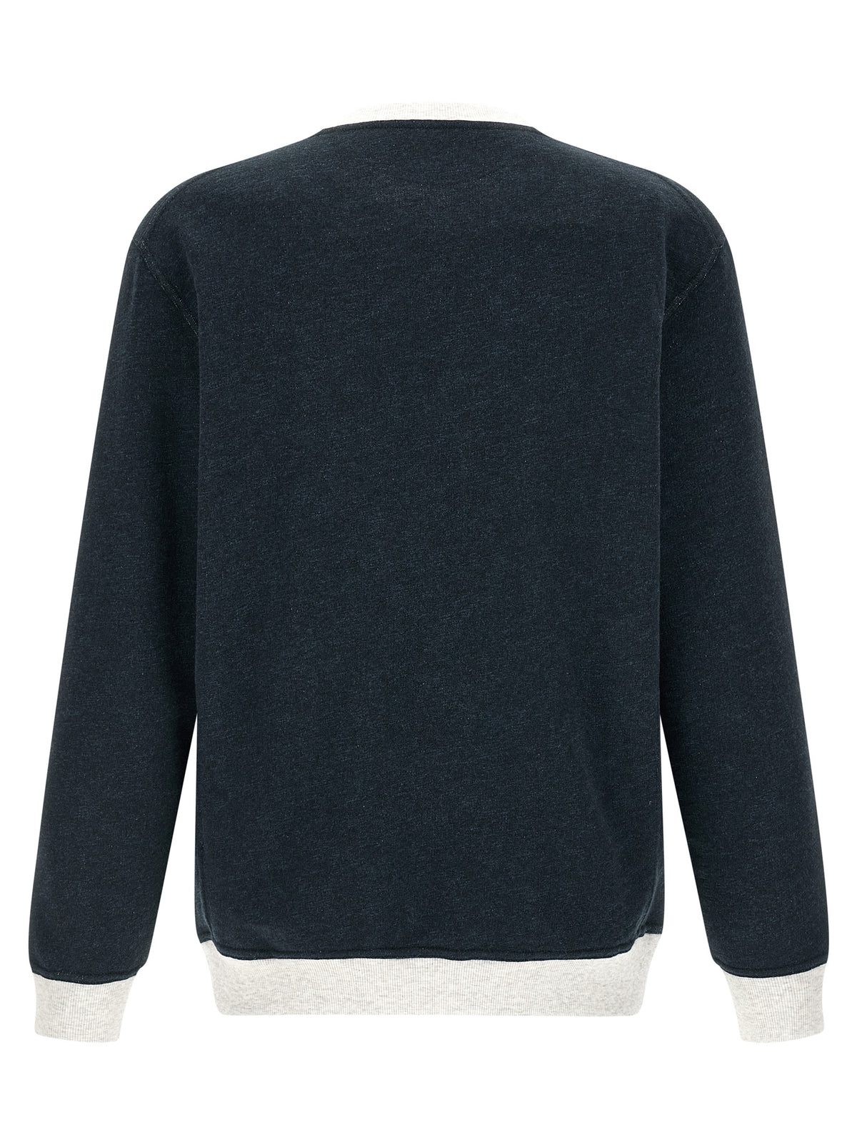 Brunello Cucinelli Blue Cotton Men's Sweatshirt