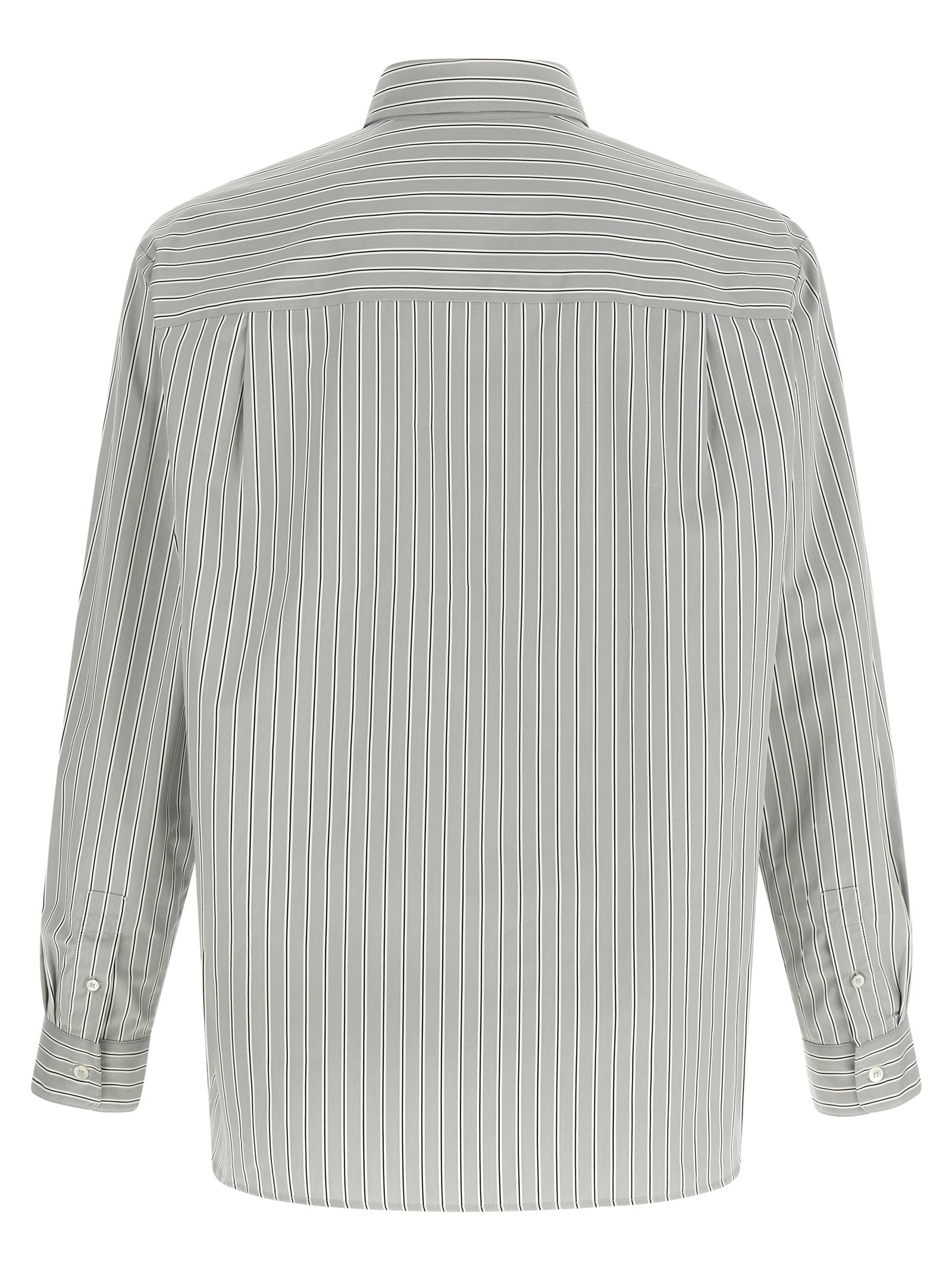 A.P.C. Gray Cotton Men's Blouse