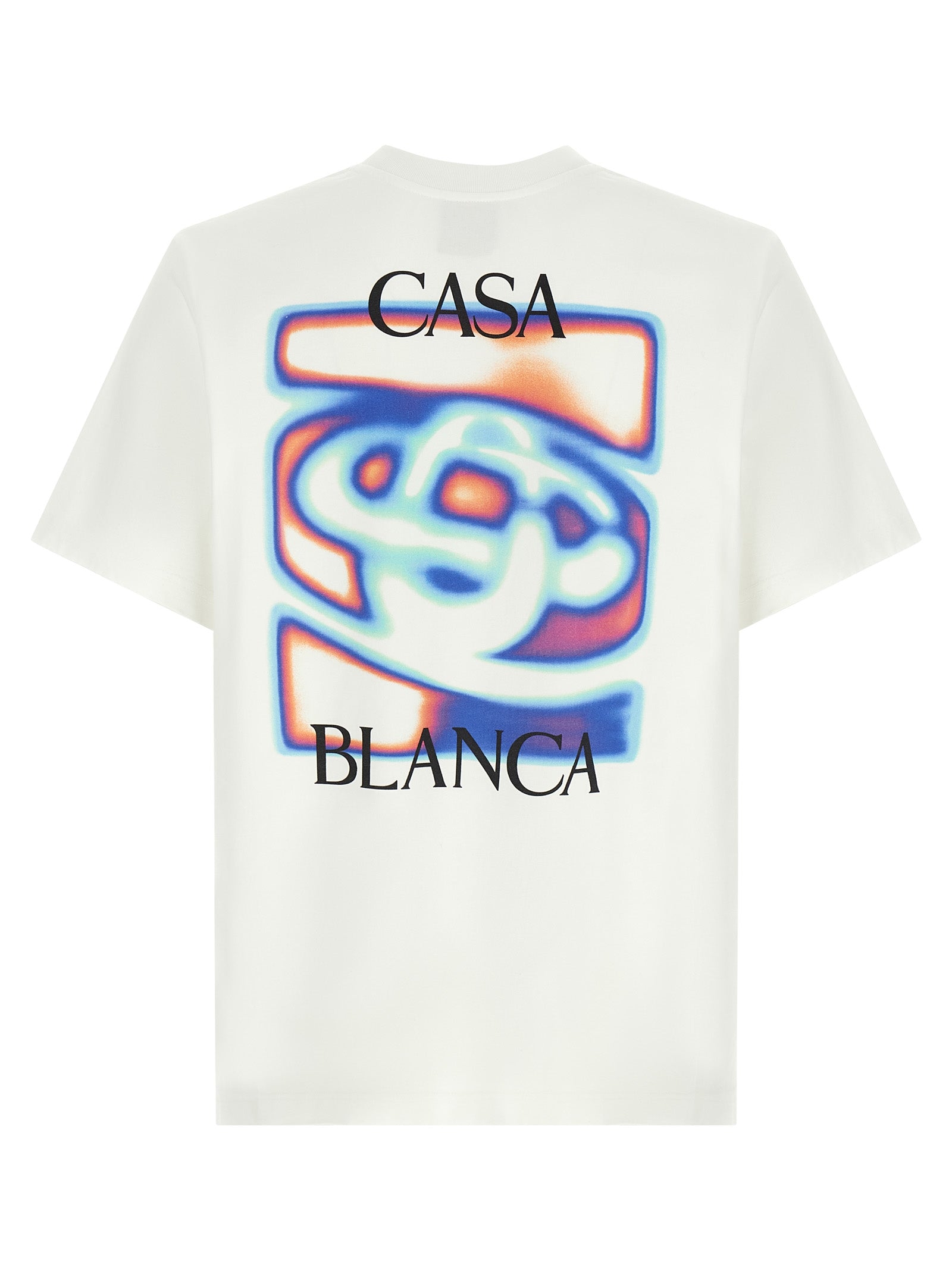 Casablanca White Organic Cotton Men's T-Shirt