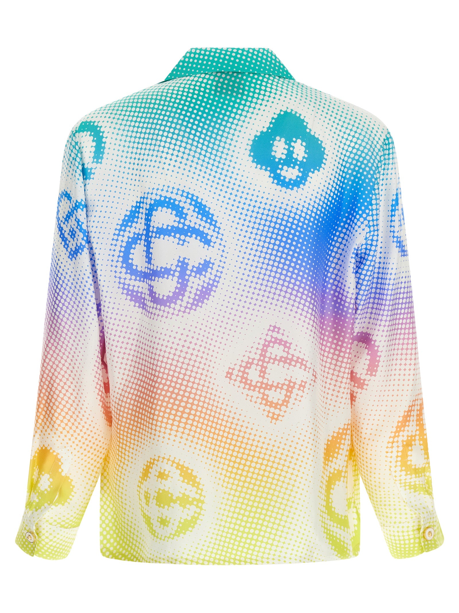 Casablanca Multicolor Silk Men's Blouse