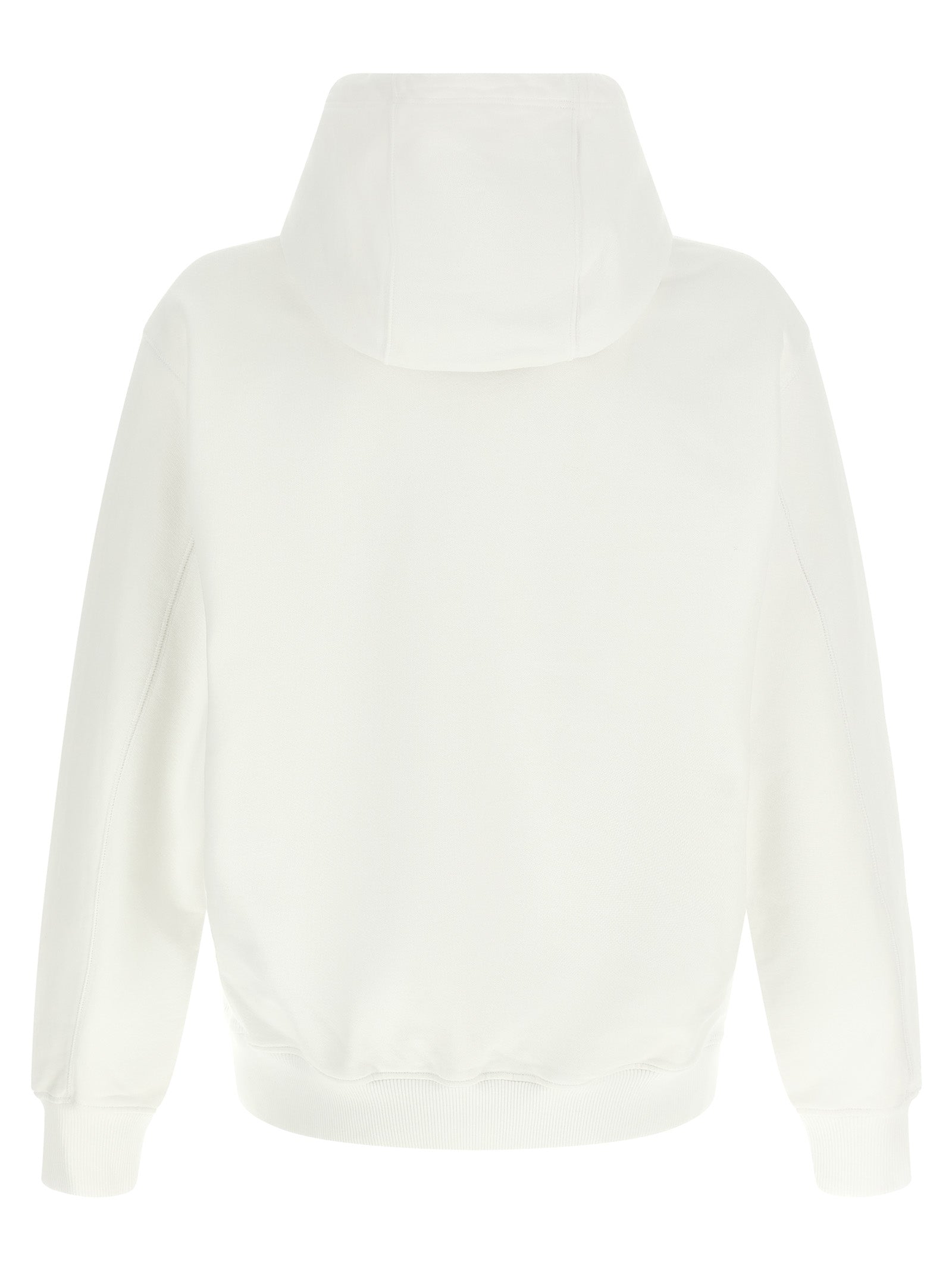 Casablanca White Organic Cotton Men's Sweatshirt