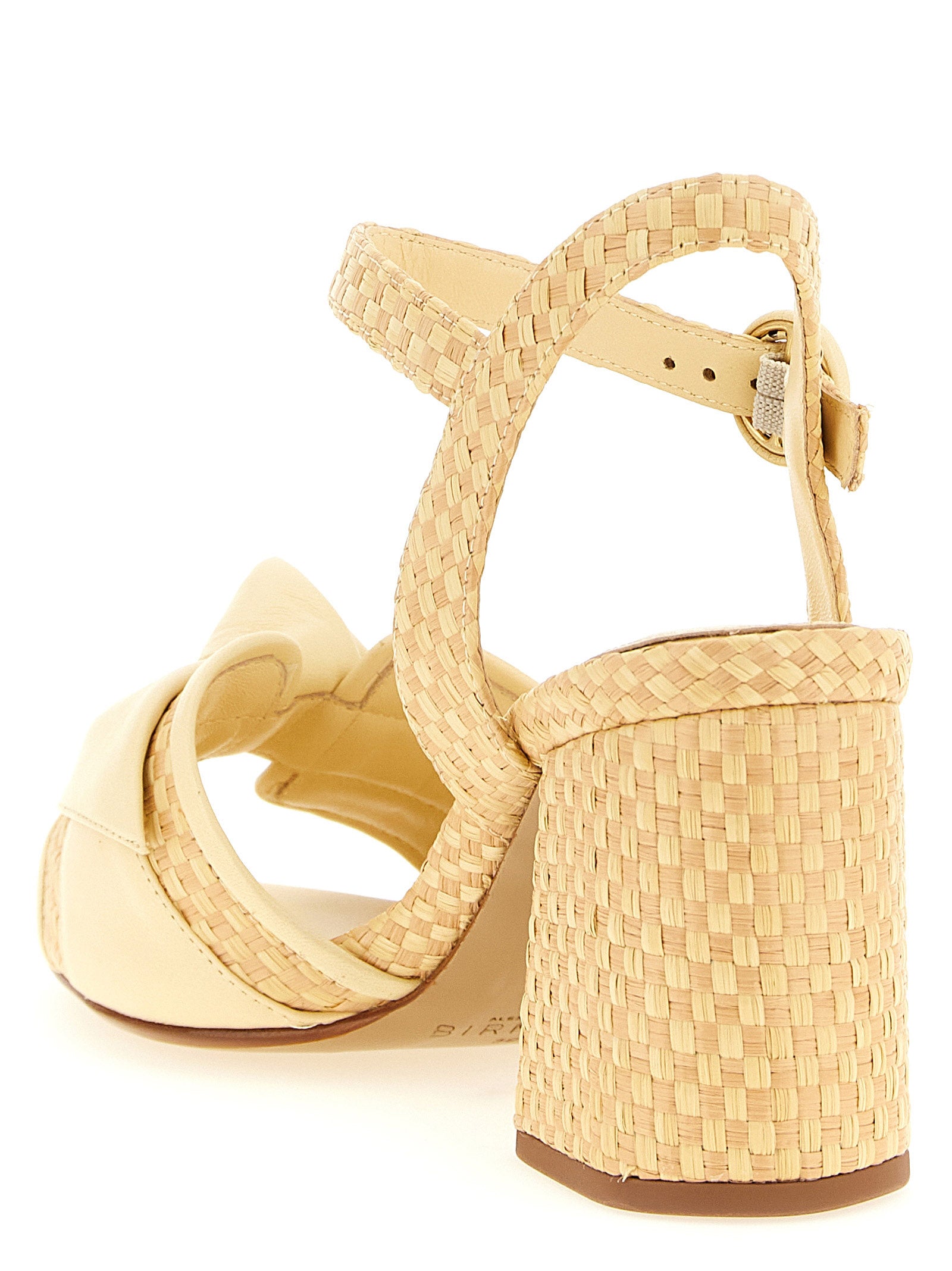 Alexandre Birman Multicolor Cowhide Platform Women's Sandals
