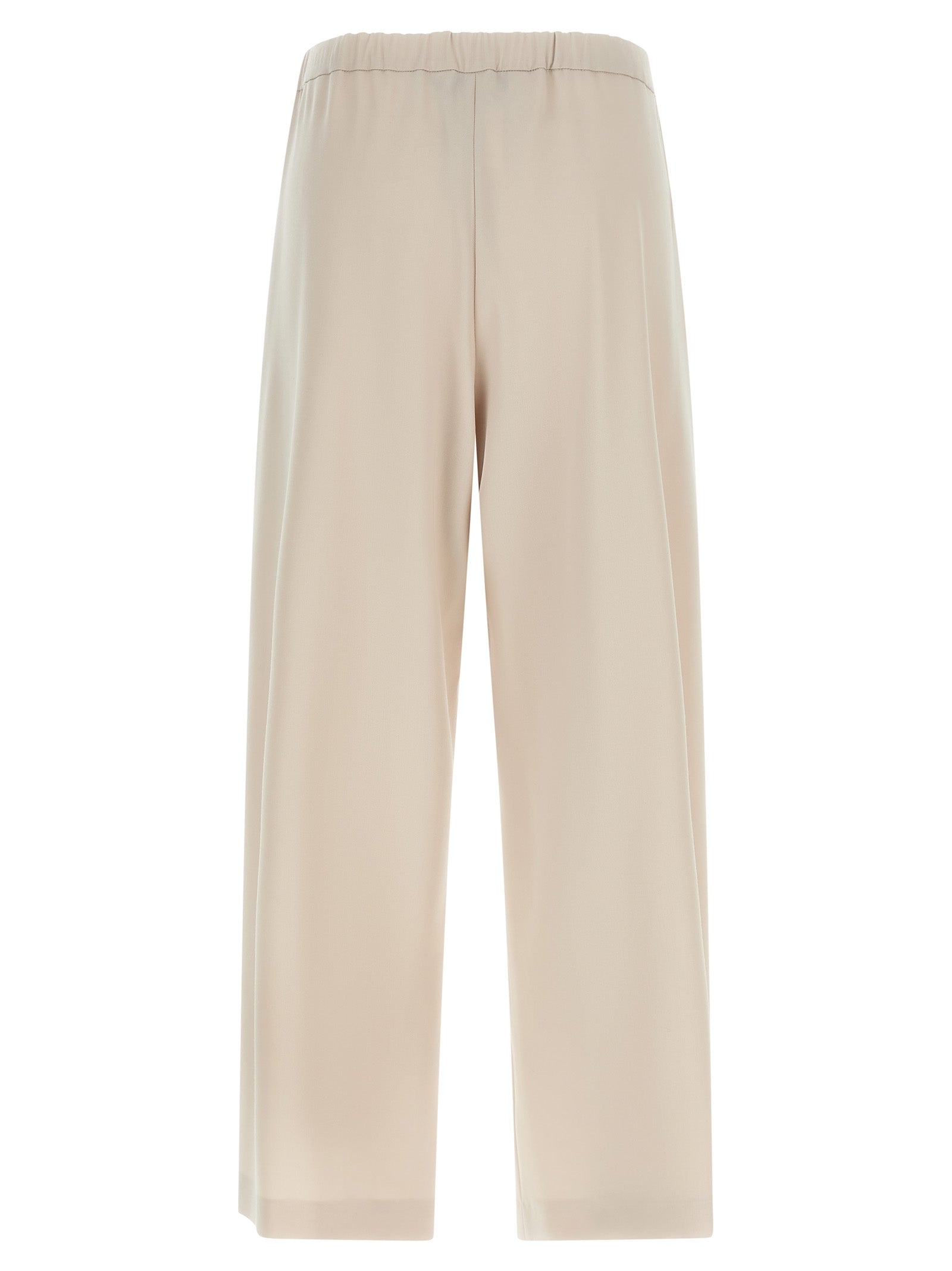 'S Max Mara Beige Virgin Wool Athletic Women's Pants
