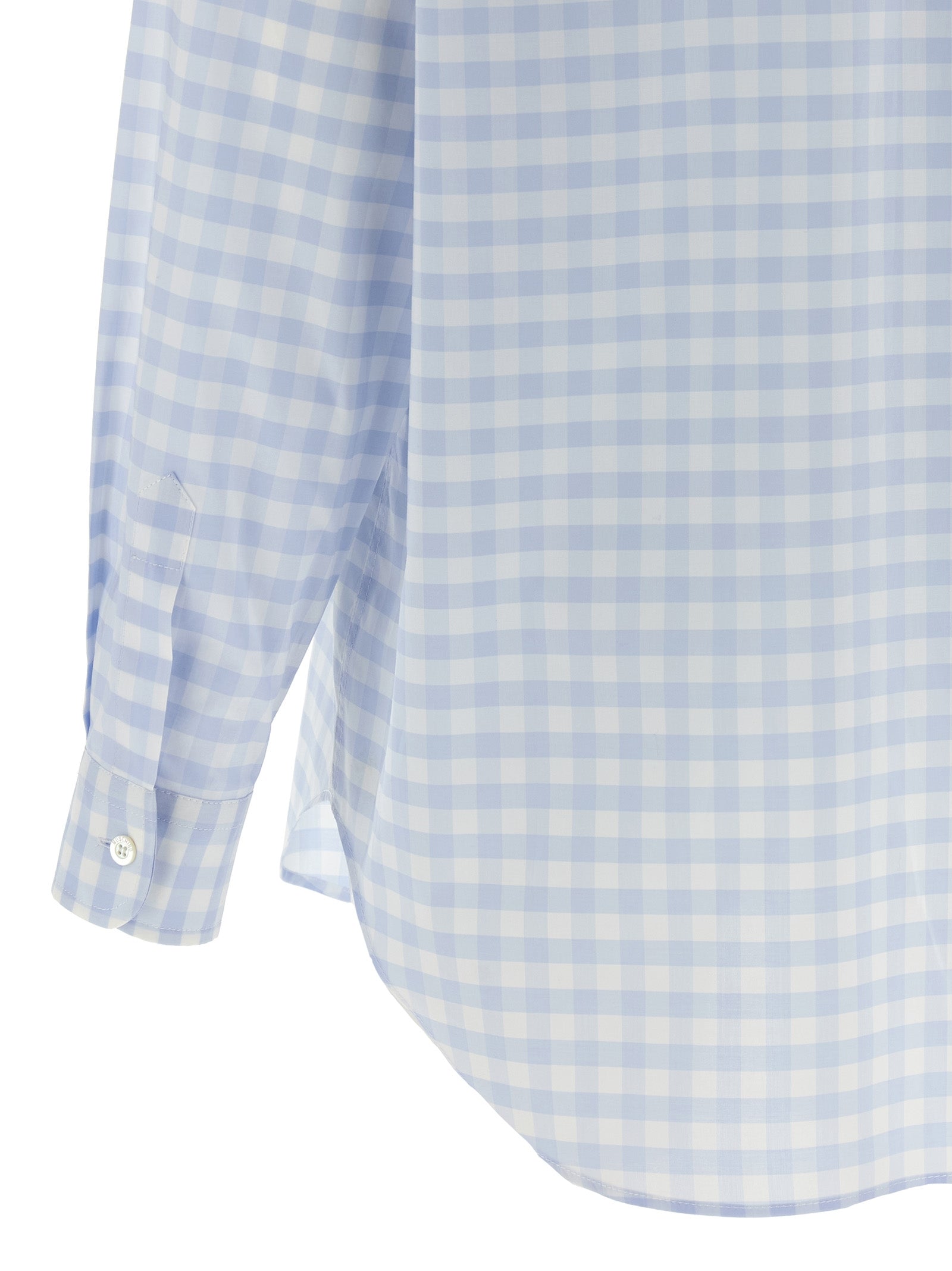 Moschino Blue Cotton Women's Blouse