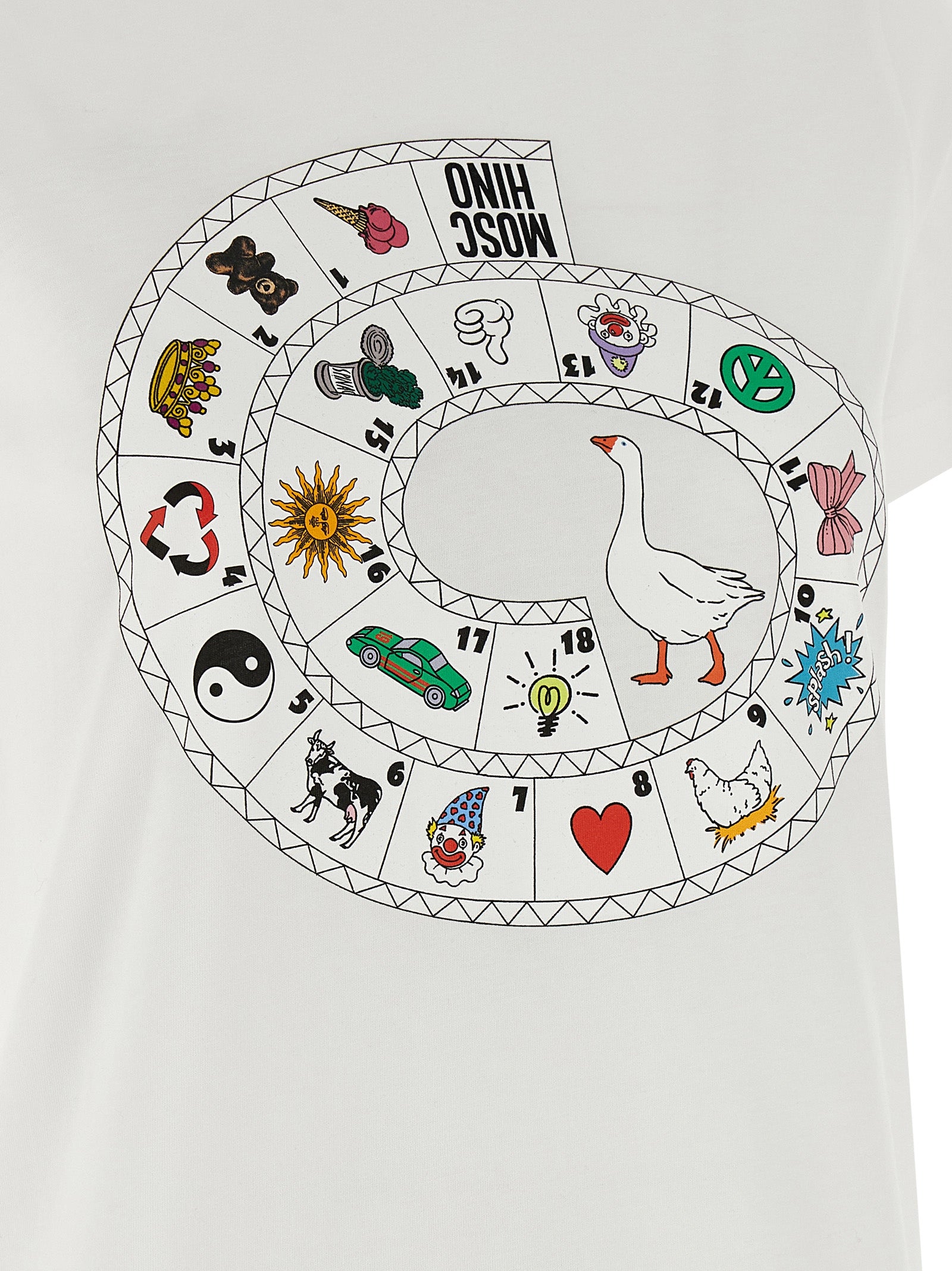 Moschino White Cotton Women's T-Shirt