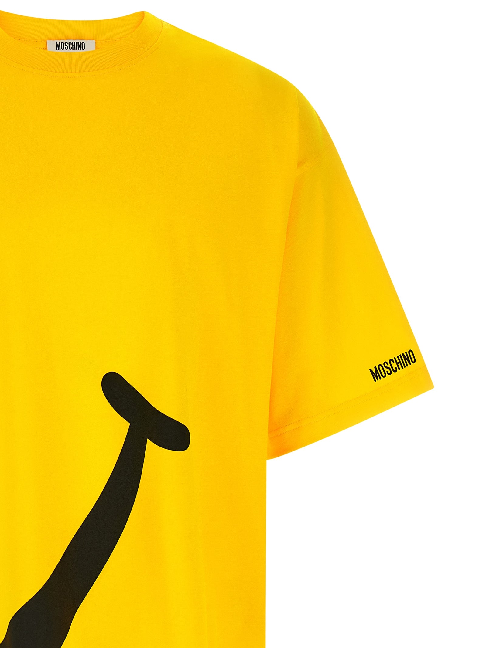 Moschino Bicolor Cotton Men's T-Shirt