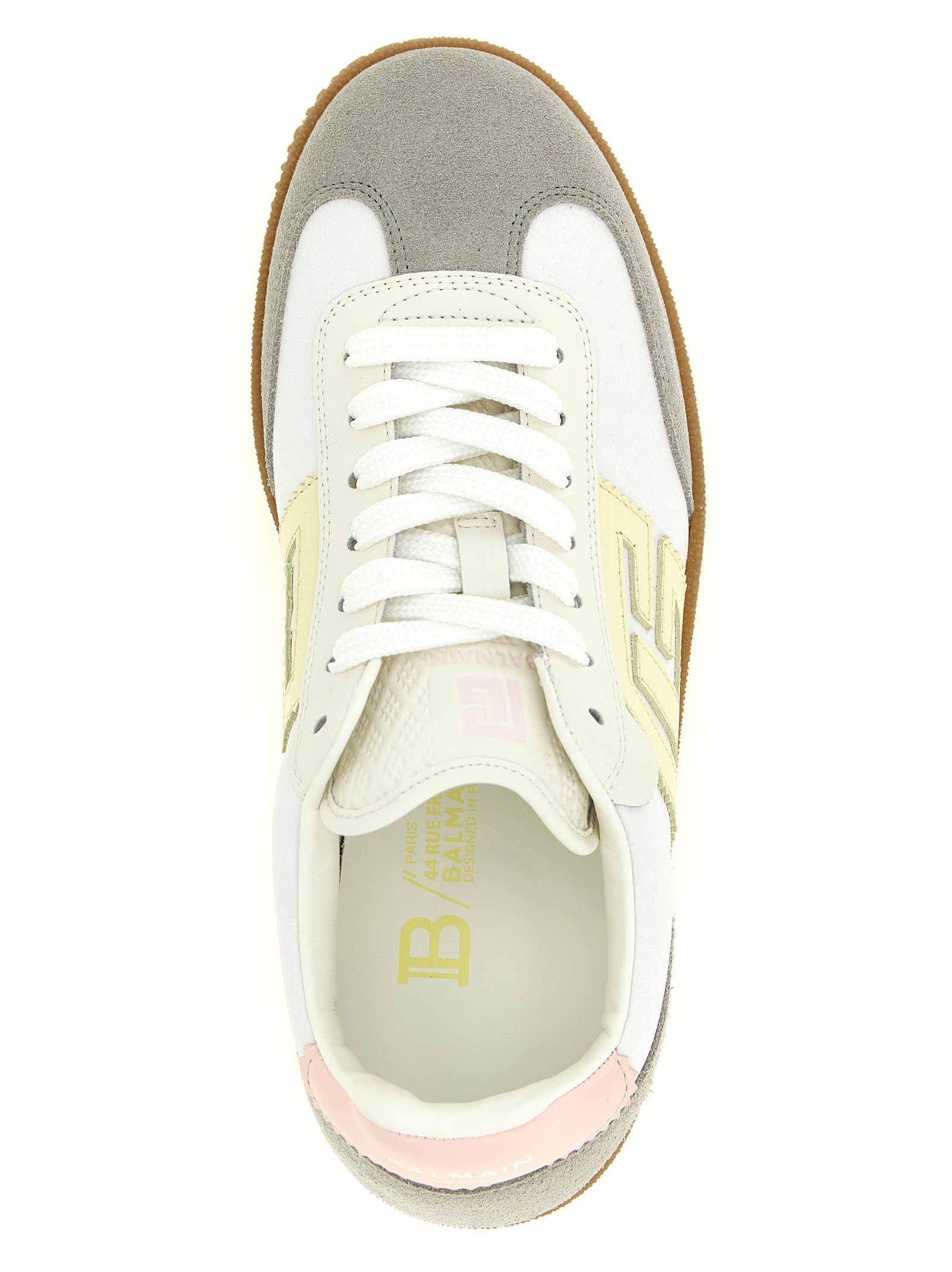 Balmain Multicolor Polyamide Low Top Women's Sneakers