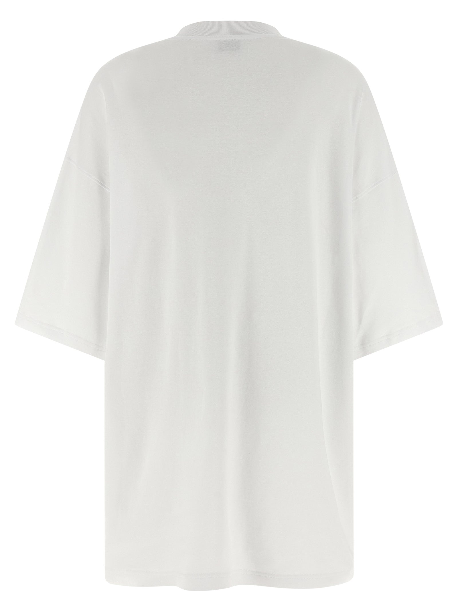 Moschino White Cotton Short Women's Dress