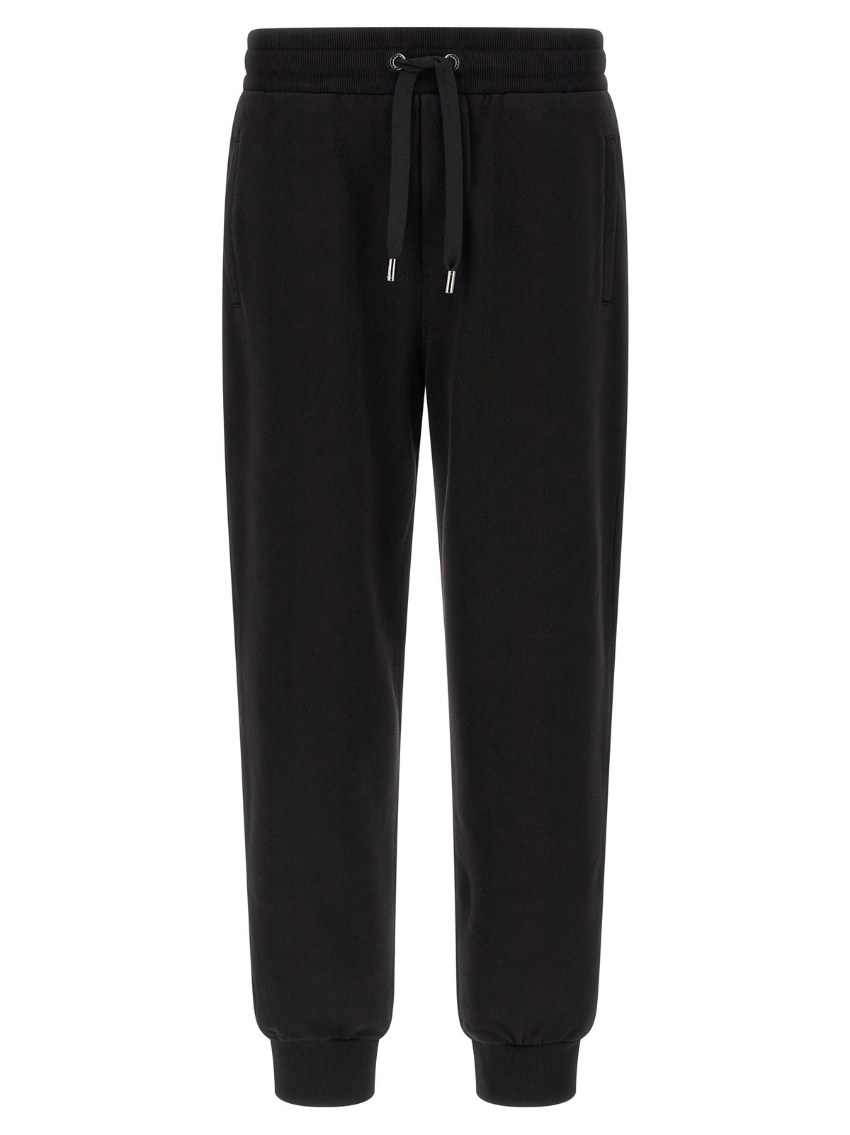 Dolce & Gabbana Black Cotton Joggers (Workout Men's Pants)