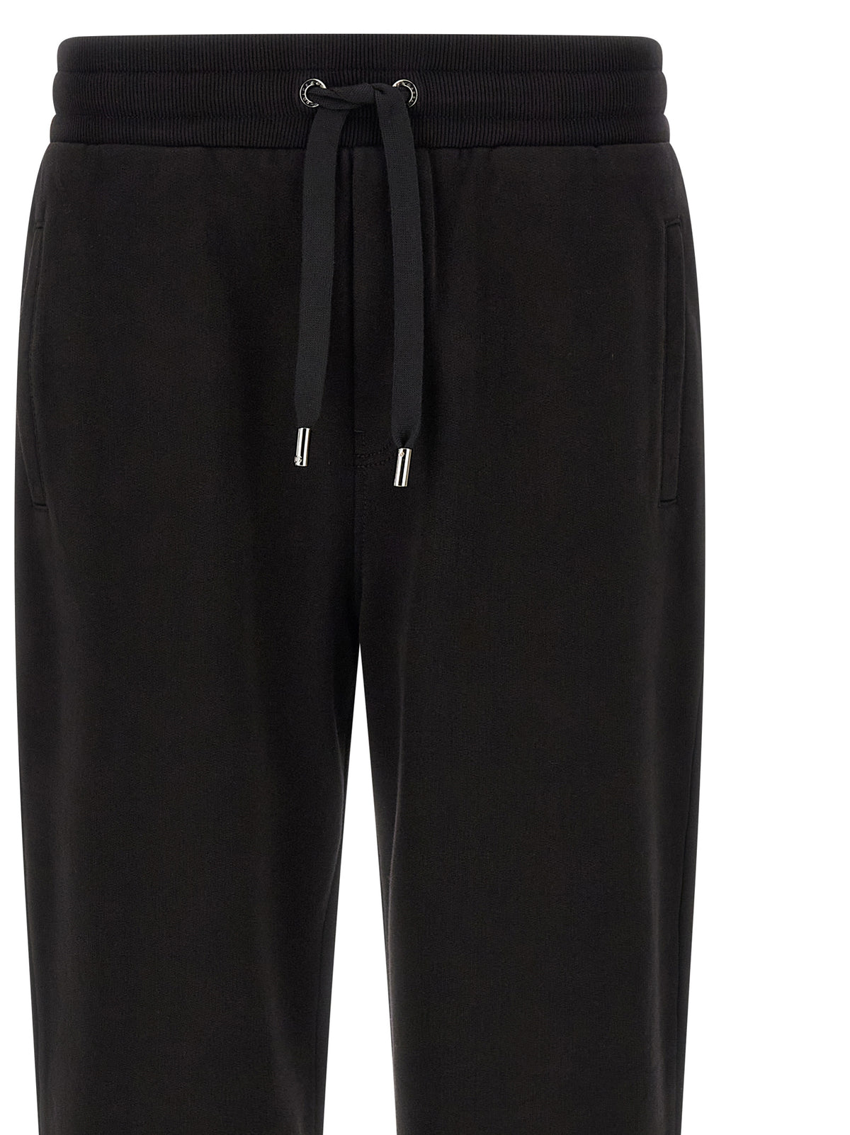 Dolce & Gabbana Black Cotton Joggers (Workout Men's Pants)