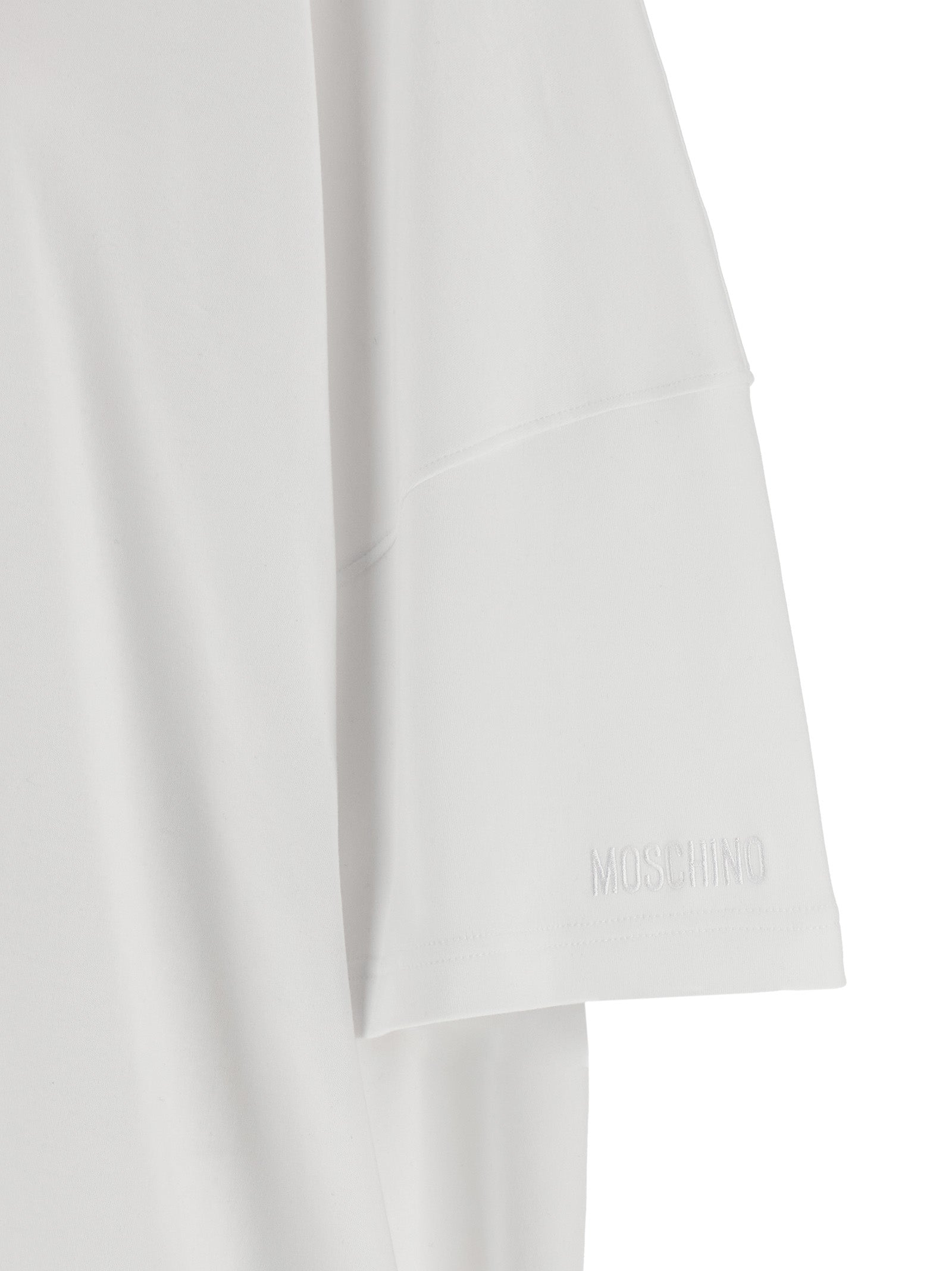 Moschino White Cotton Short Women's Dress