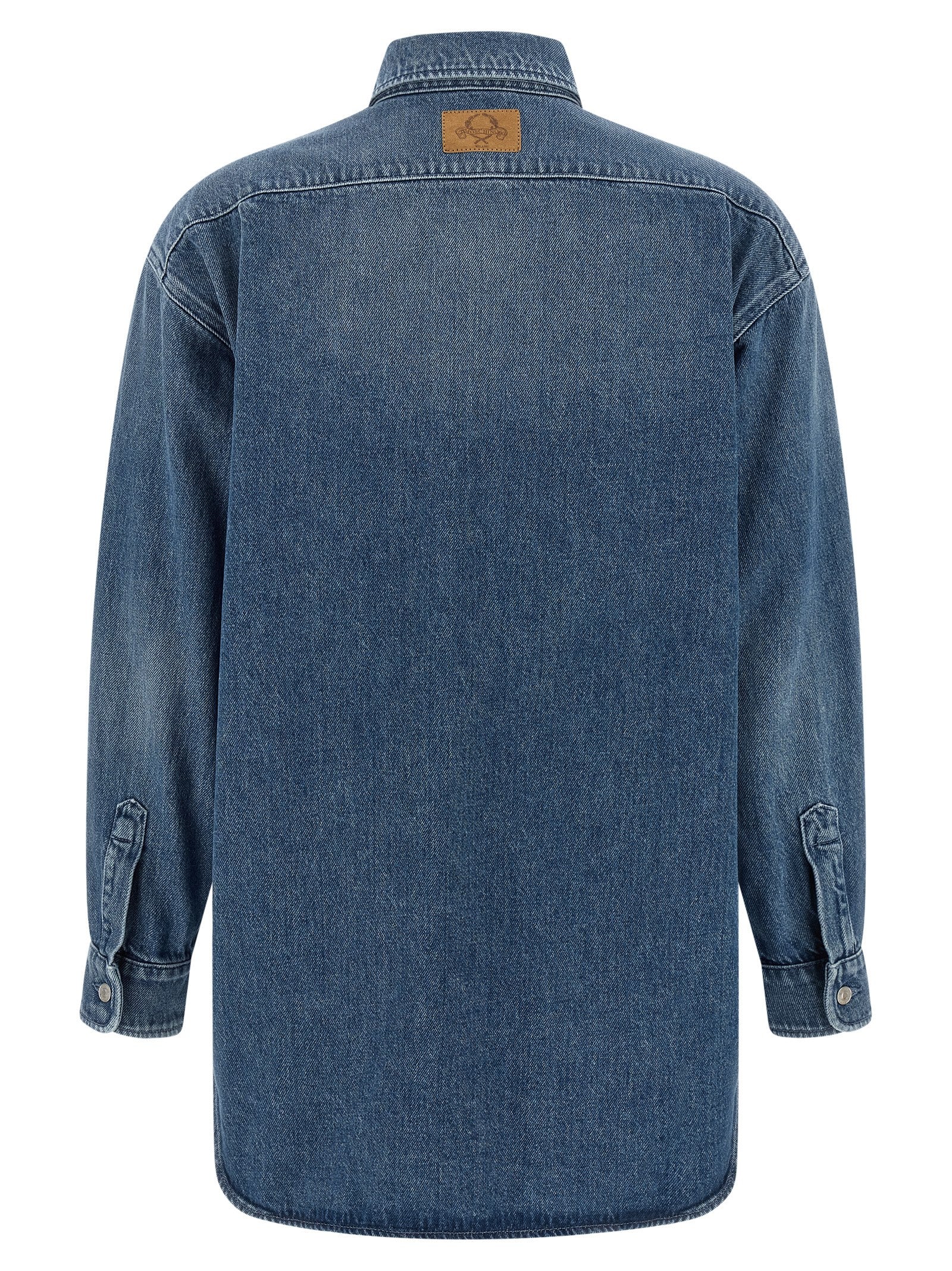 Moschino Blue Cotton Women's Blouse