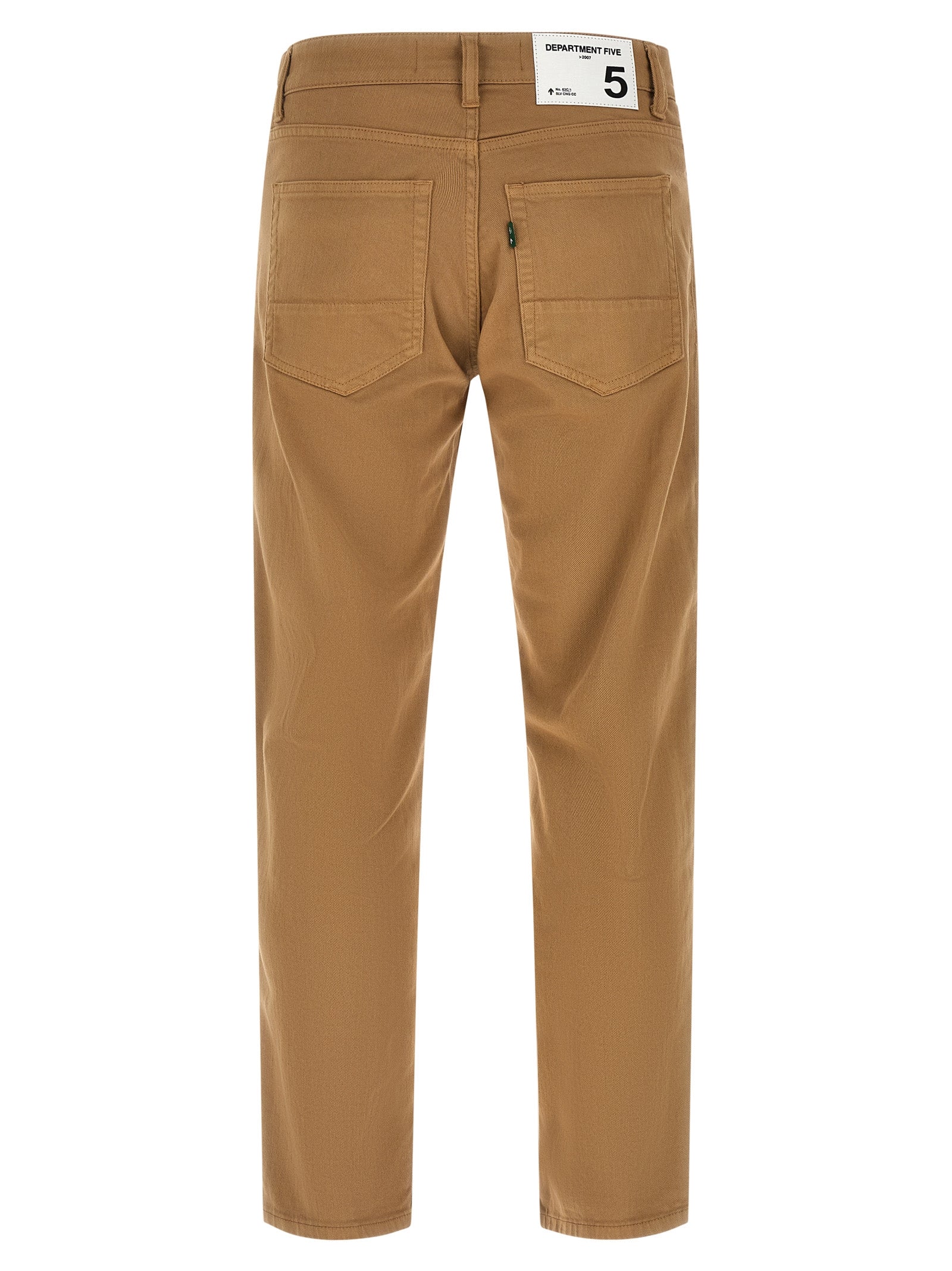 Department 5 Beige Cotton Straight-Leg Men's Jeans