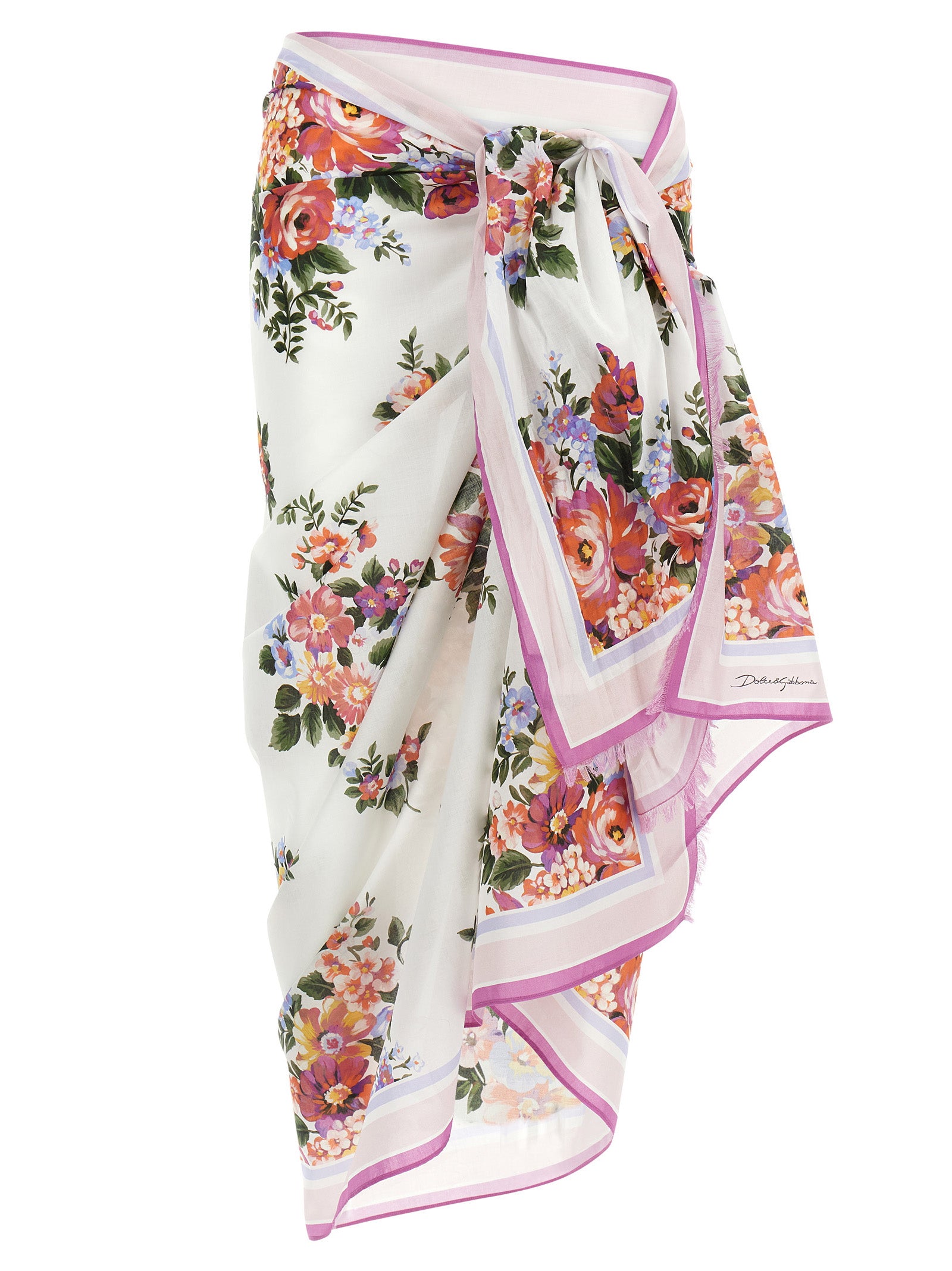 Dolce & Gabbana Multicolor Cotton Women's Skirt