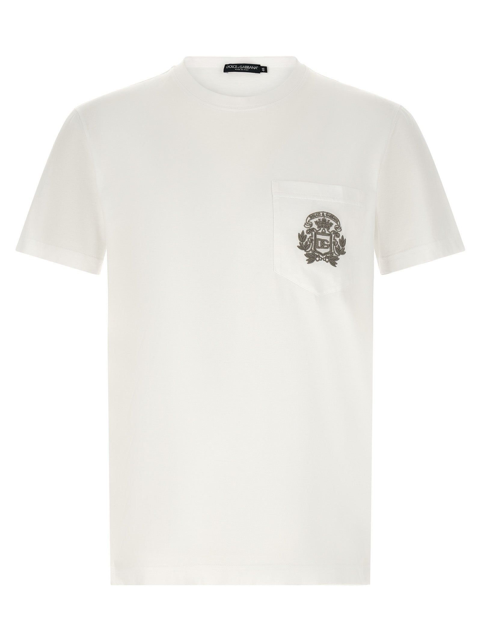 Dolce & Gabbana White Cotton Men's T-Shirt