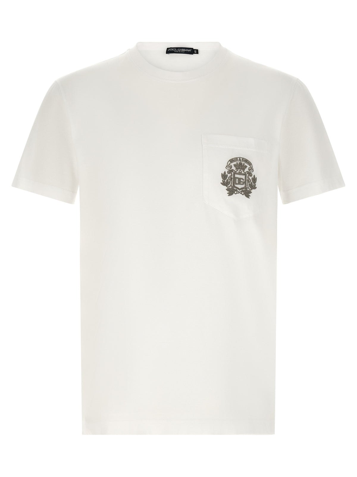 Dolce & Gabbana White Cotton Men's T-Shirt