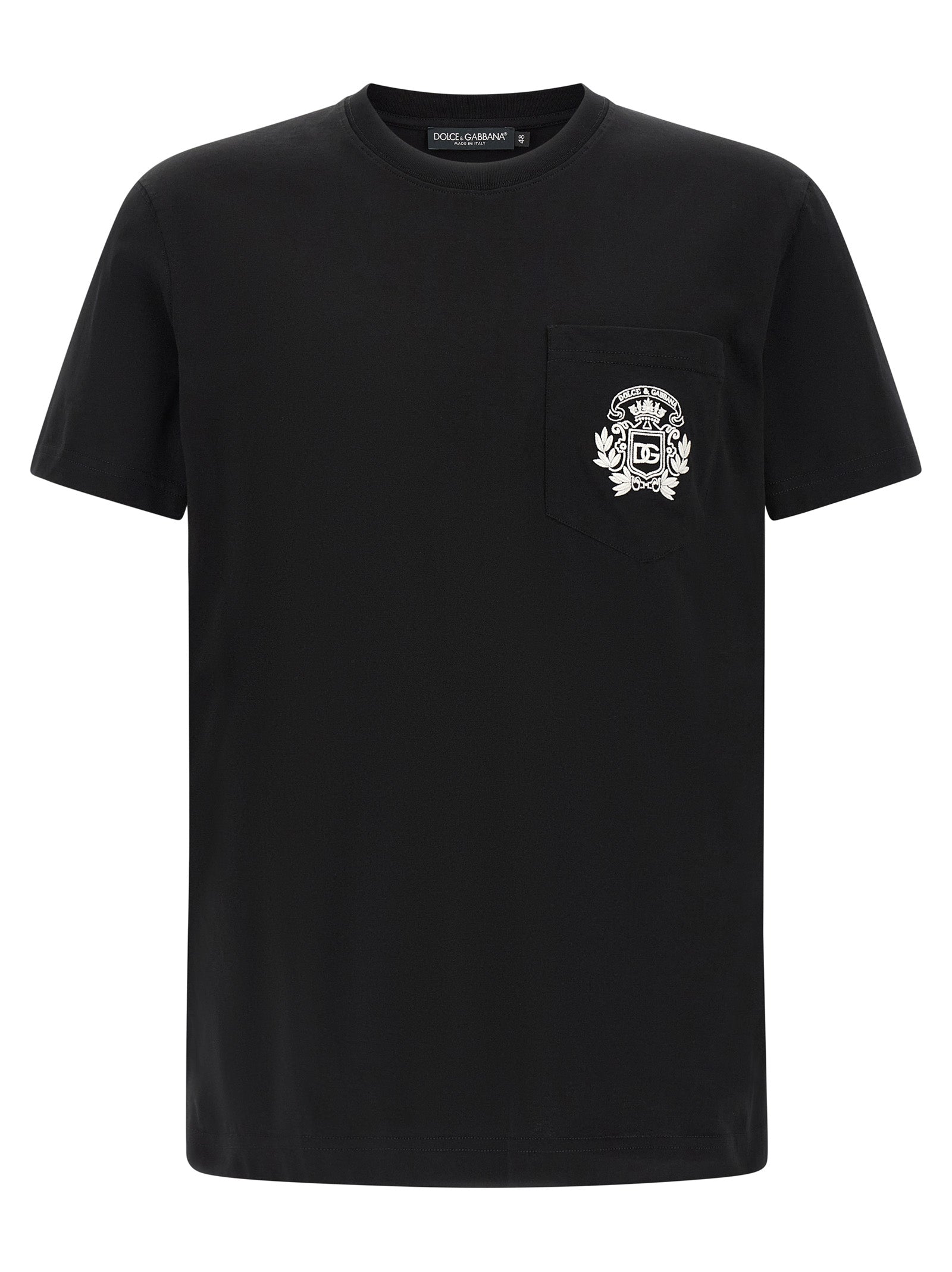 Dolce & Gabbana Black Cotton Men's T-Shirt