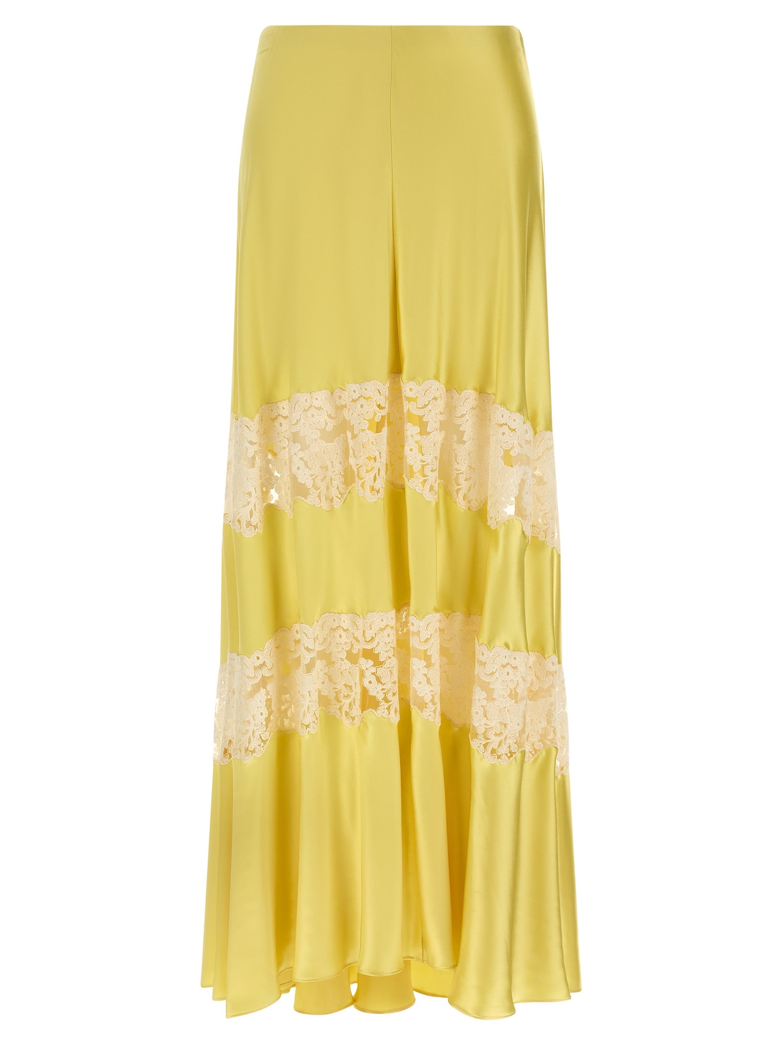 Alberta Ferretti Bicolor Viscose Mini Women's Skirt