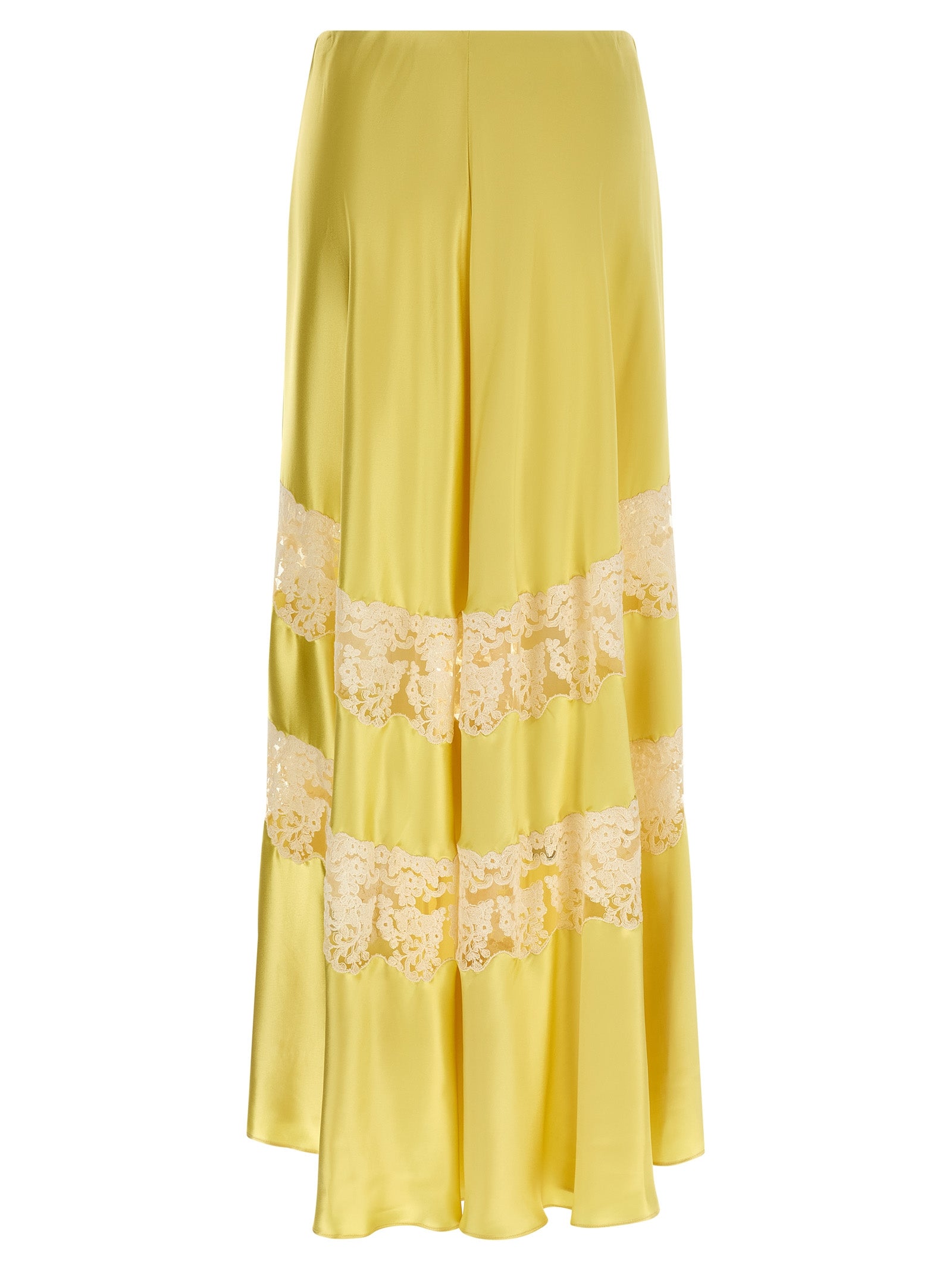 Alberta Ferretti Bicolor Viscose Mini Women's Skirt