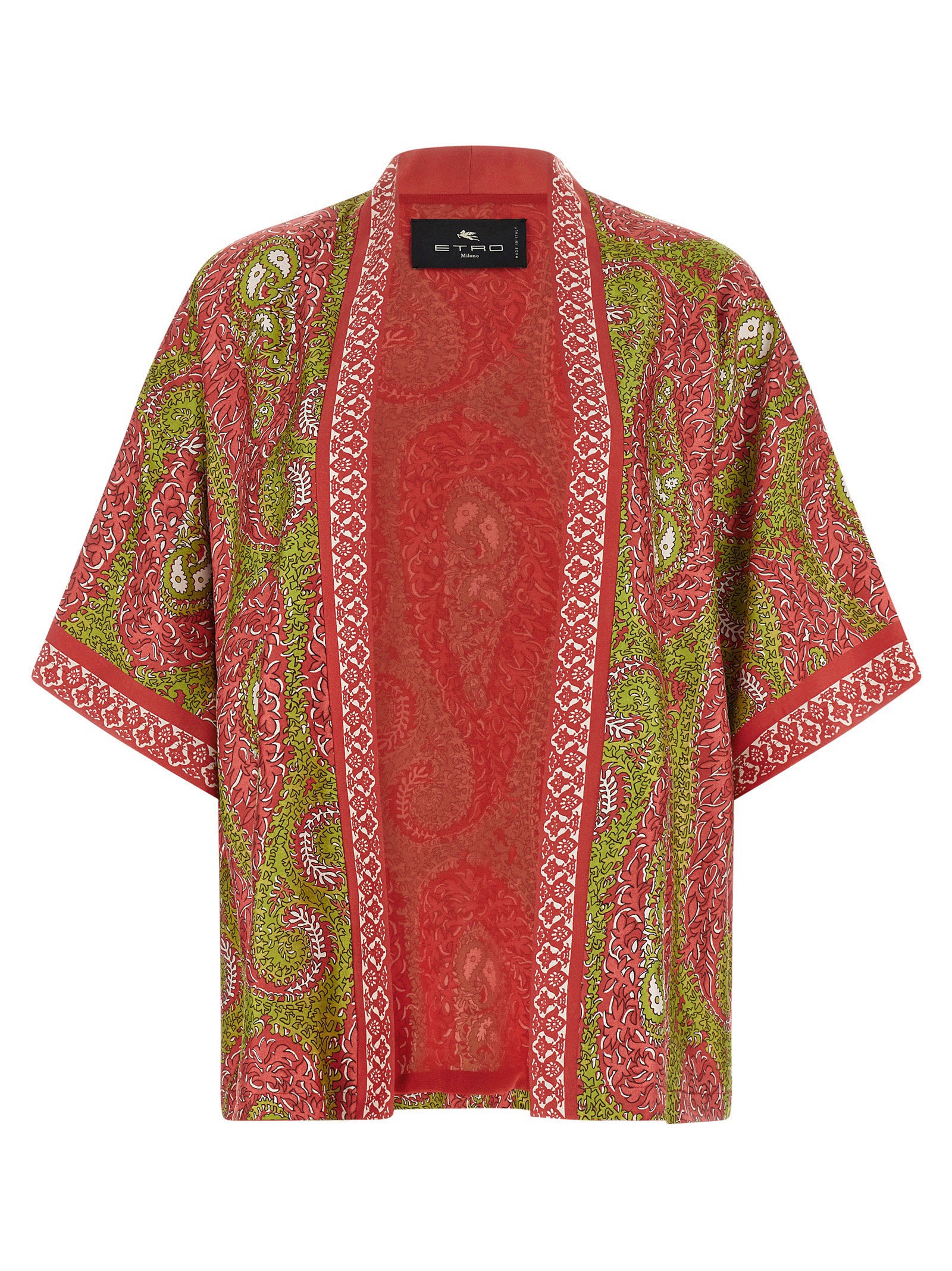 Etro Multicolor Silk Women's Cardigan